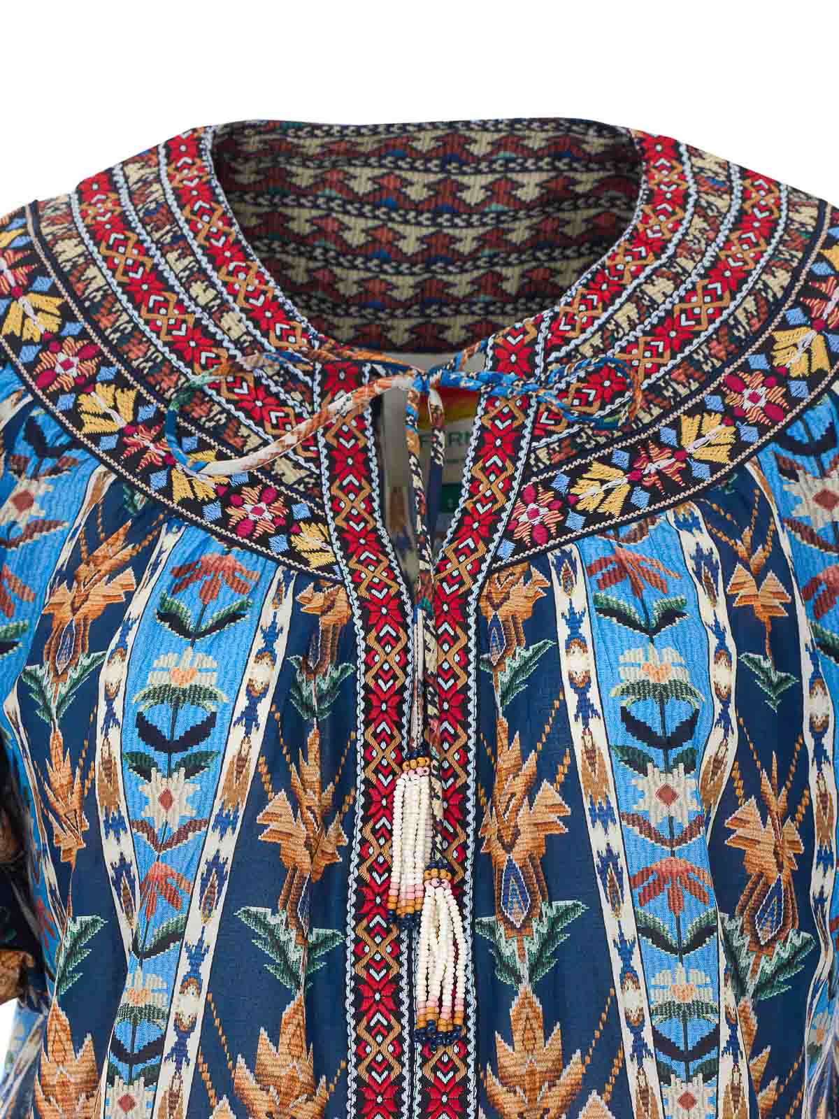 Multicolor Embroidered Shirt 34882226032 (FARM RIO / シャツ・ブラウス ) | FARM RIO (ファーム リオ)(3)