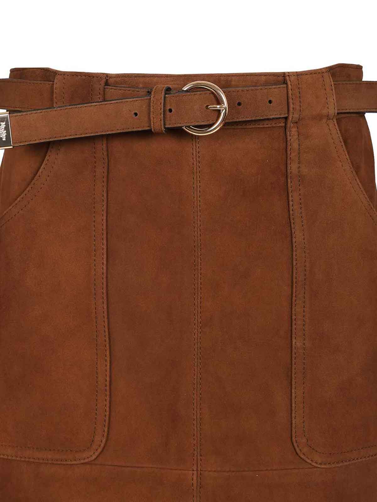 Suede Midi Skirt 26164010116E15 (Max Mara Studio / スカート ) | Max Mara Studio (マックスマーラ ステュディオ)(3)