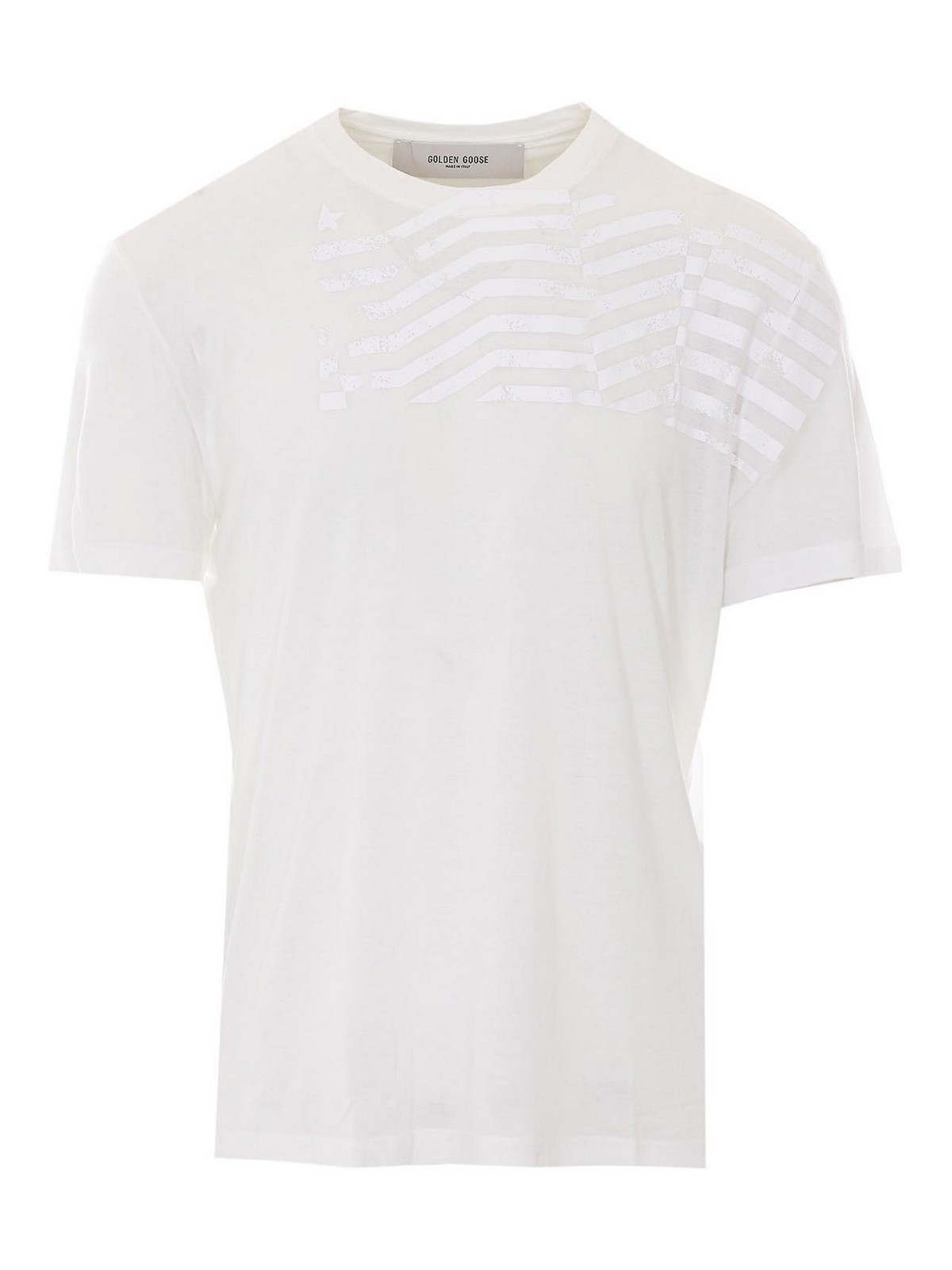 White Journey T-Shirt GUP01220P00252610359 (Golden Goose / Tシャツ・カットソー ) | Golden Goose (ゴールデングース)