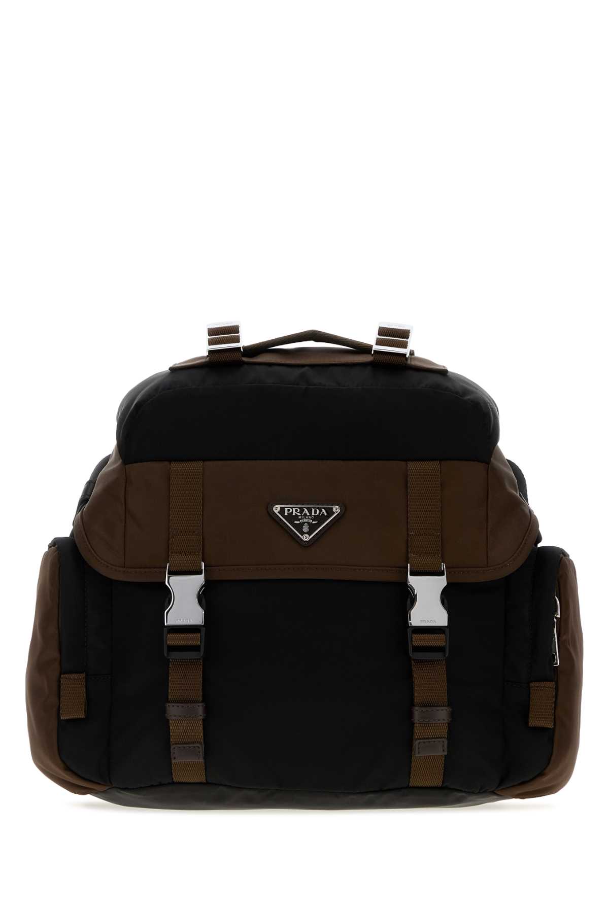 Two-tone Re-Nylon crossbody bag 2VH1952DMGF03MQ (Prada / ハンドバッグ・ショルダーバッグ ) | Prada (プラダ)