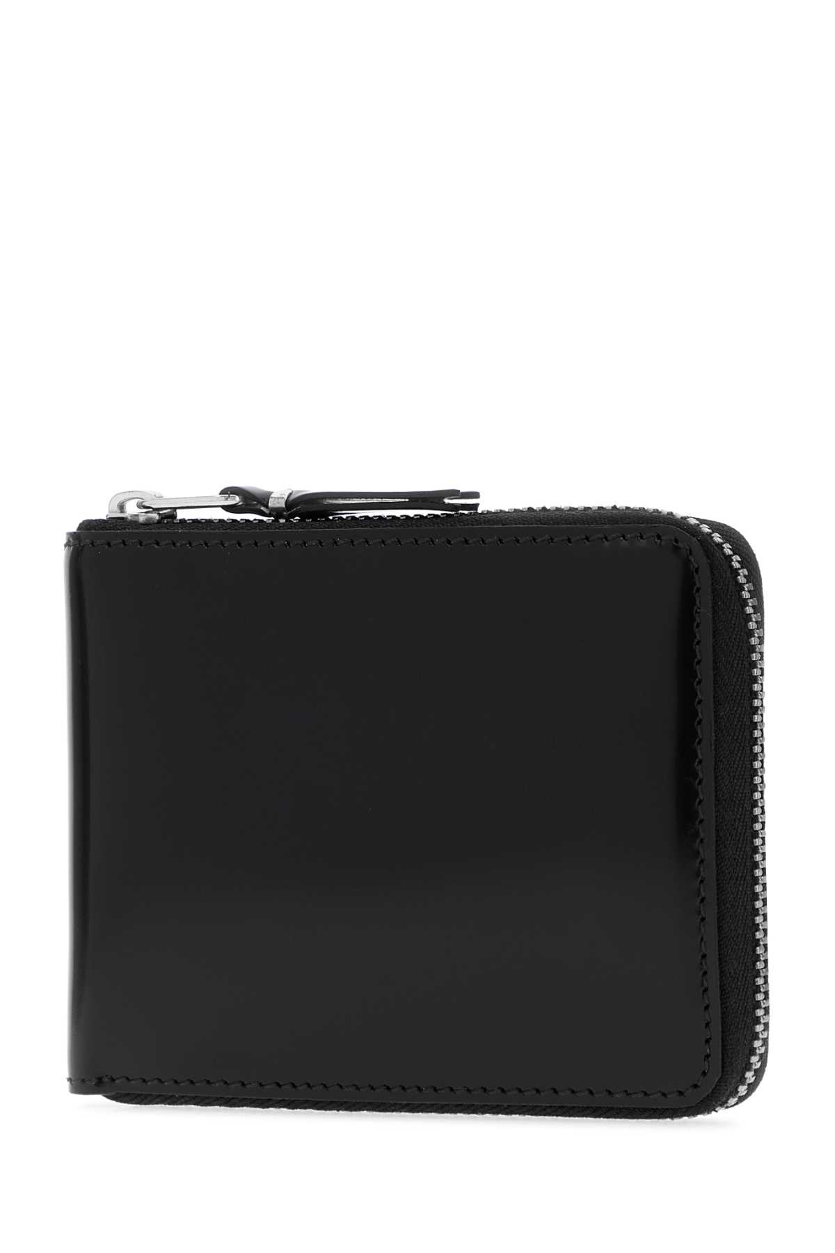 Black leather wallet SA7100MISILVER (Comme Des Garçons / 財布・カードケース ) | Comme Des Garçons (コムデギャルソン)(1)