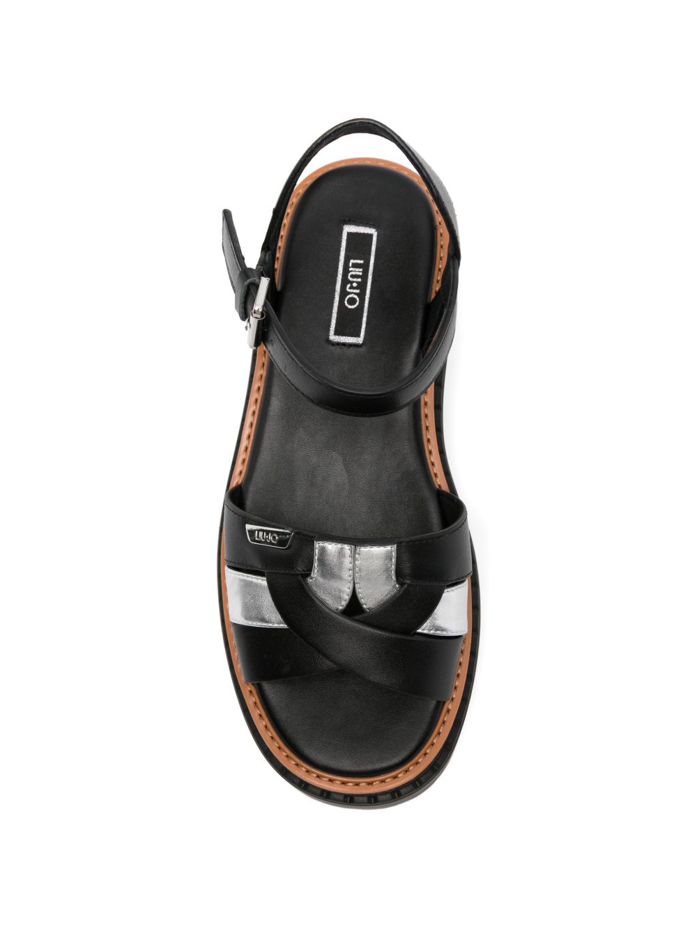 Liu Jo Sandals SA6159PX02601039BESSIE01BLKSLV (LIU•JO / サンダル ) | LIU•JO (リュー・ジョー)(3)