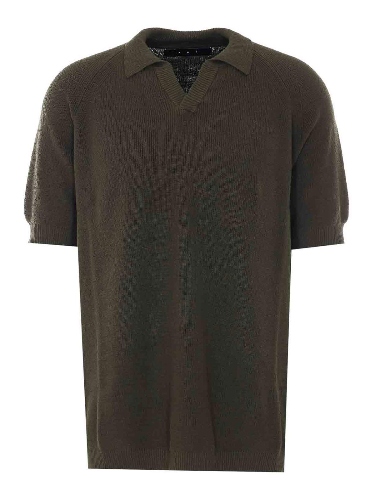 Green Knitted T-Shirt SS2625GREEN (JG1 / Tシャツ・カットソー ) | JG1 (ジェイジーワン)