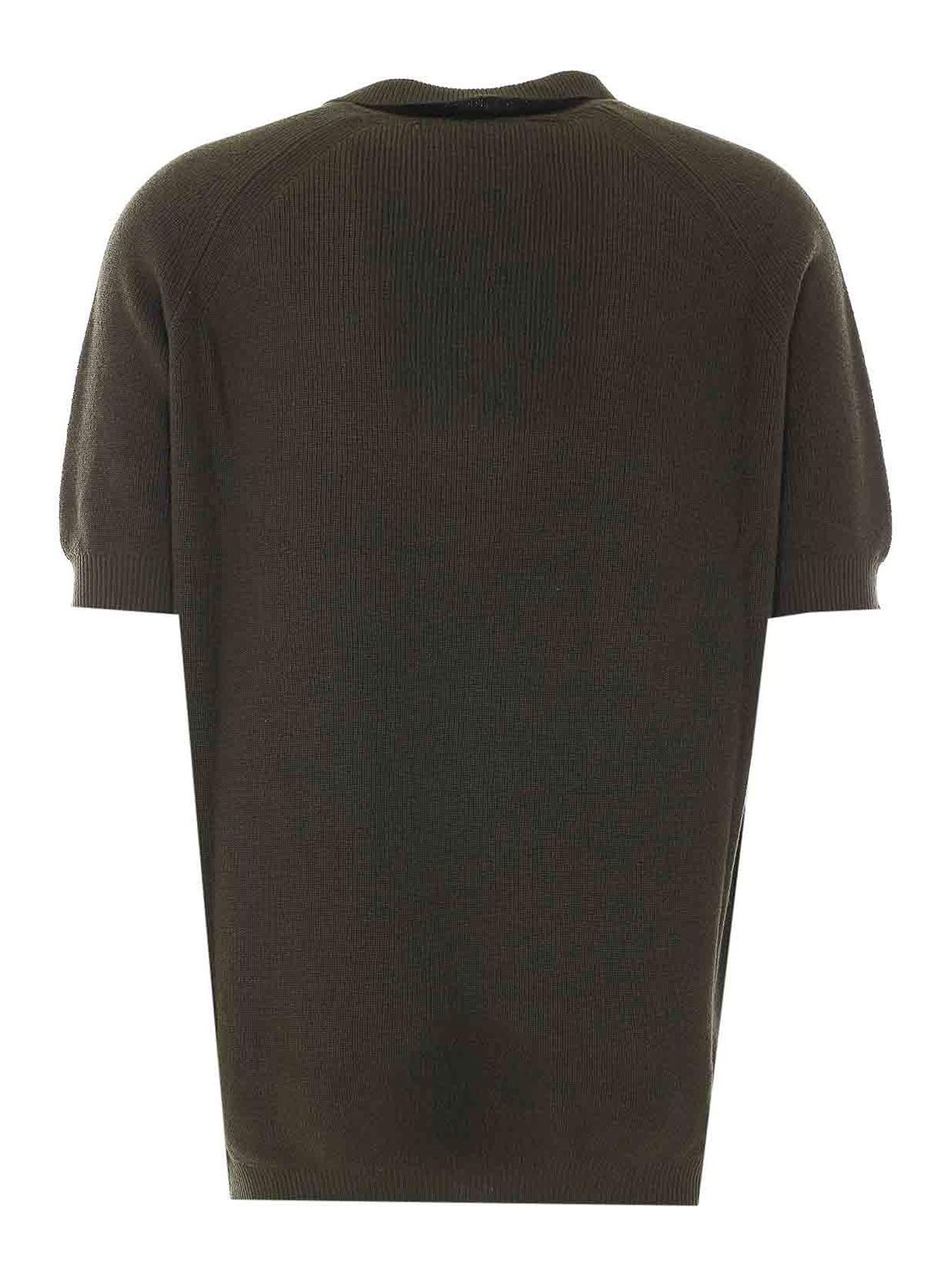 Green Knitted T-Shirt SS2625GREEN (JG1 / Tシャツ・カットソー ) | JG1 (ジェイジーワン)(1)