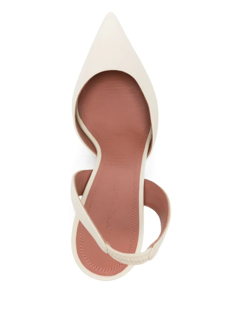 Amina Muaddi With Heel White SB007095L002WH001WHITE (AMINA MUADDI / パンプス・ハイヒール ) | AMINA MUADDI (アミナ モアディ)(2)