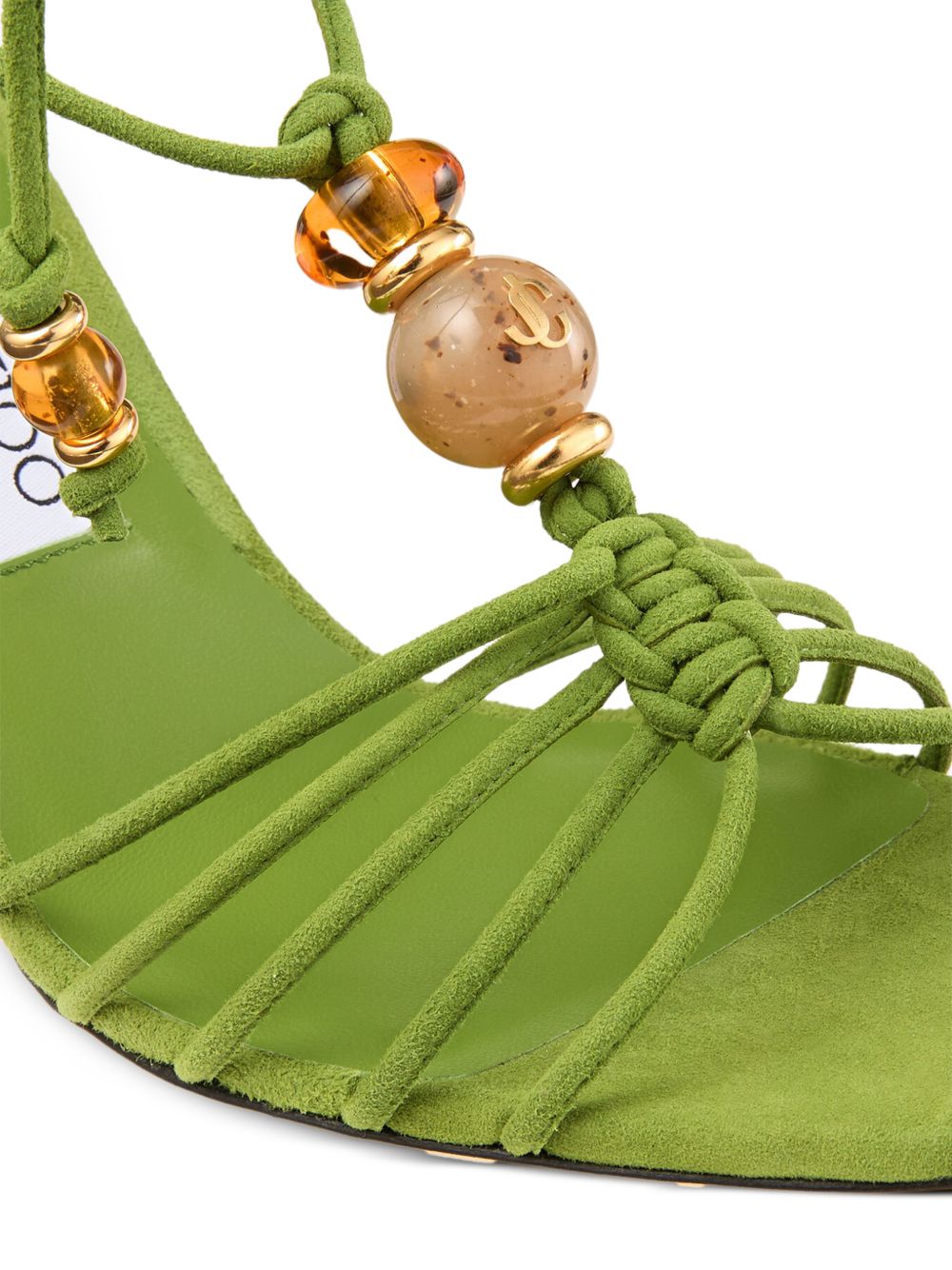 Jimmy Choo Sandals Green LOVAWEDGE85IPVCLOVERMIX (JIMMY CHOO / サンダル ) | JIMMY CHOO (ジミー チュウ)(2)