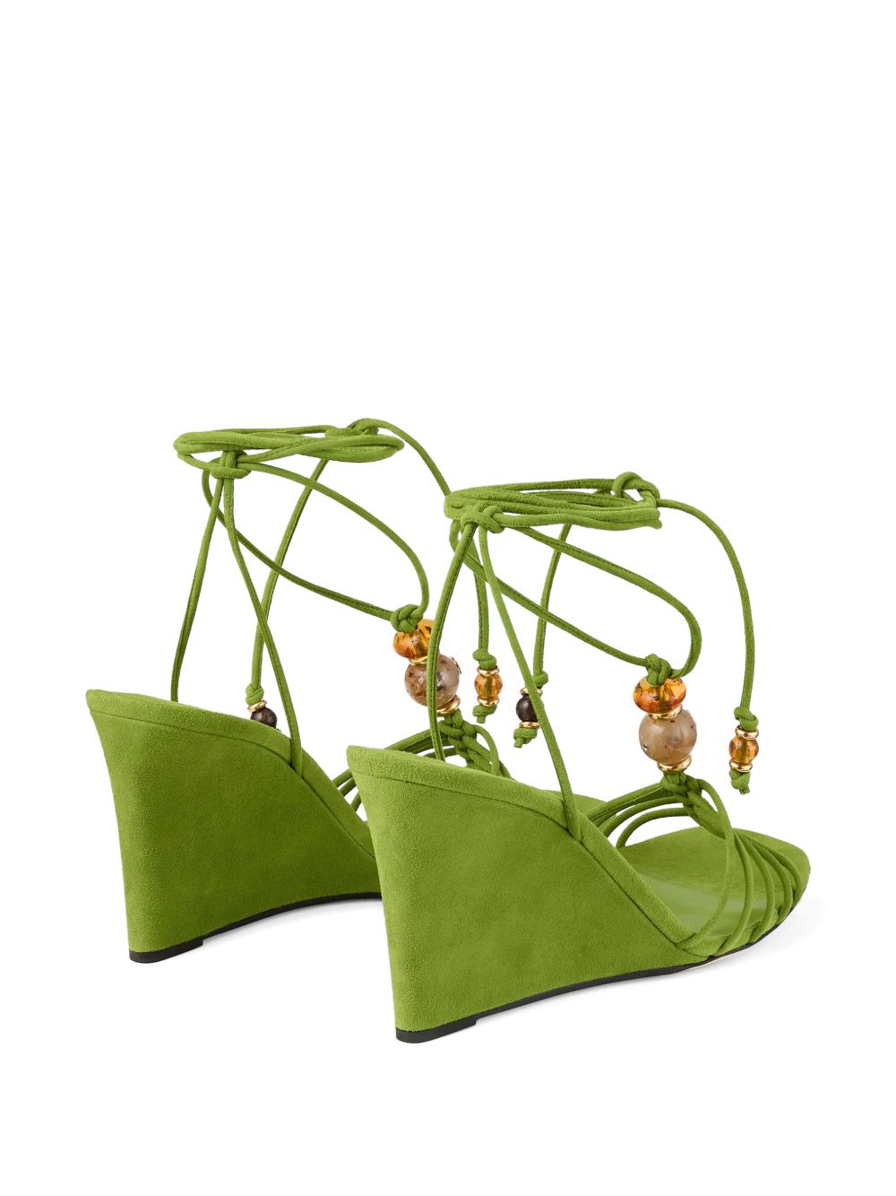 Jimmy Choo Sandals Green LOVAWEDGE85IPVCLOVERMIX (JIMMY CHOO / サンダル ) | JIMMY CHOO (ジミー チュウ)(4)