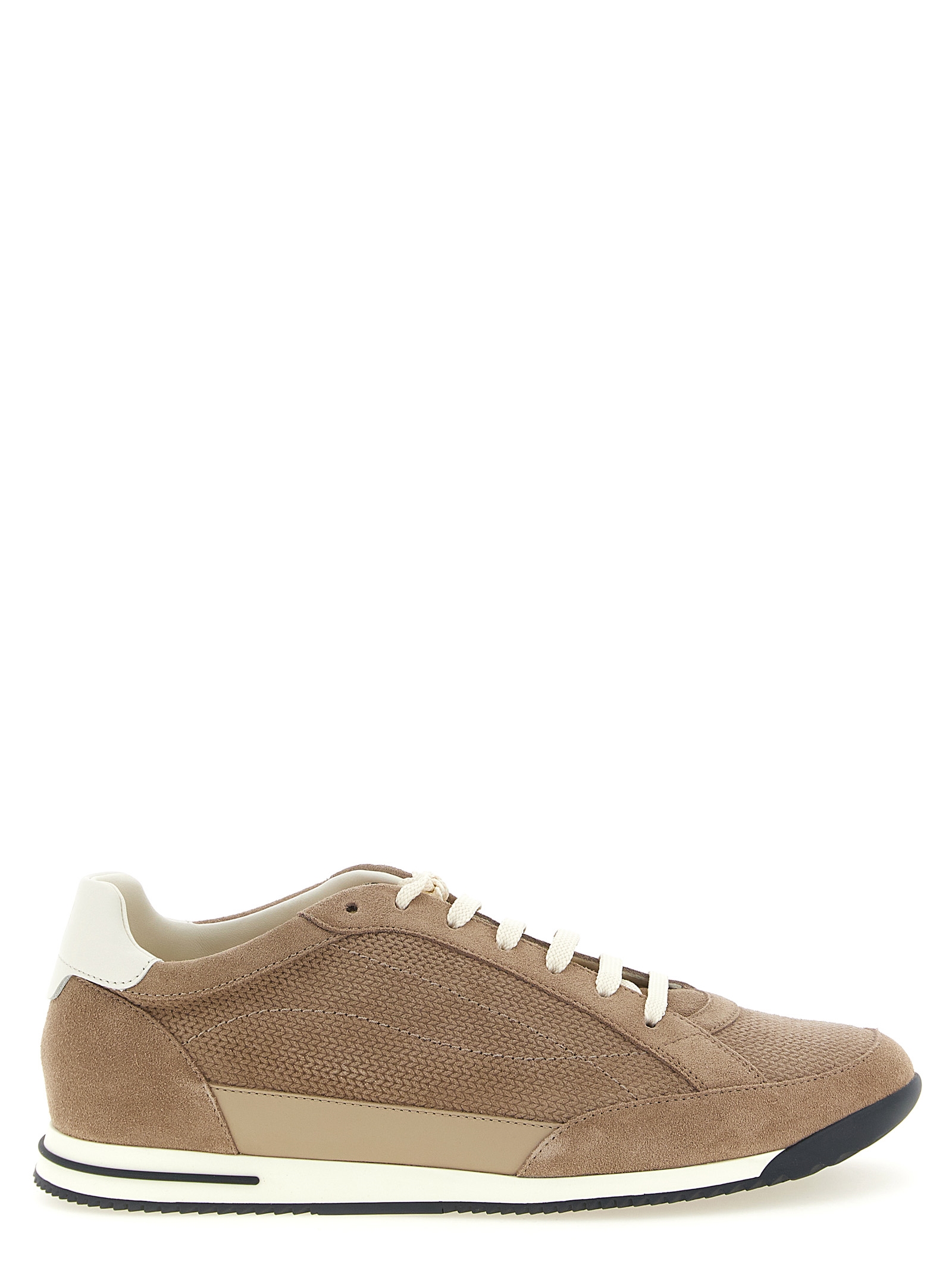 Knit-effect suede sneakers MZUQHGA348CRJ89 (Brunello Cucinelli / スニーカー ) | Brunello Cucinelli (ブルネロ・クチネリ)