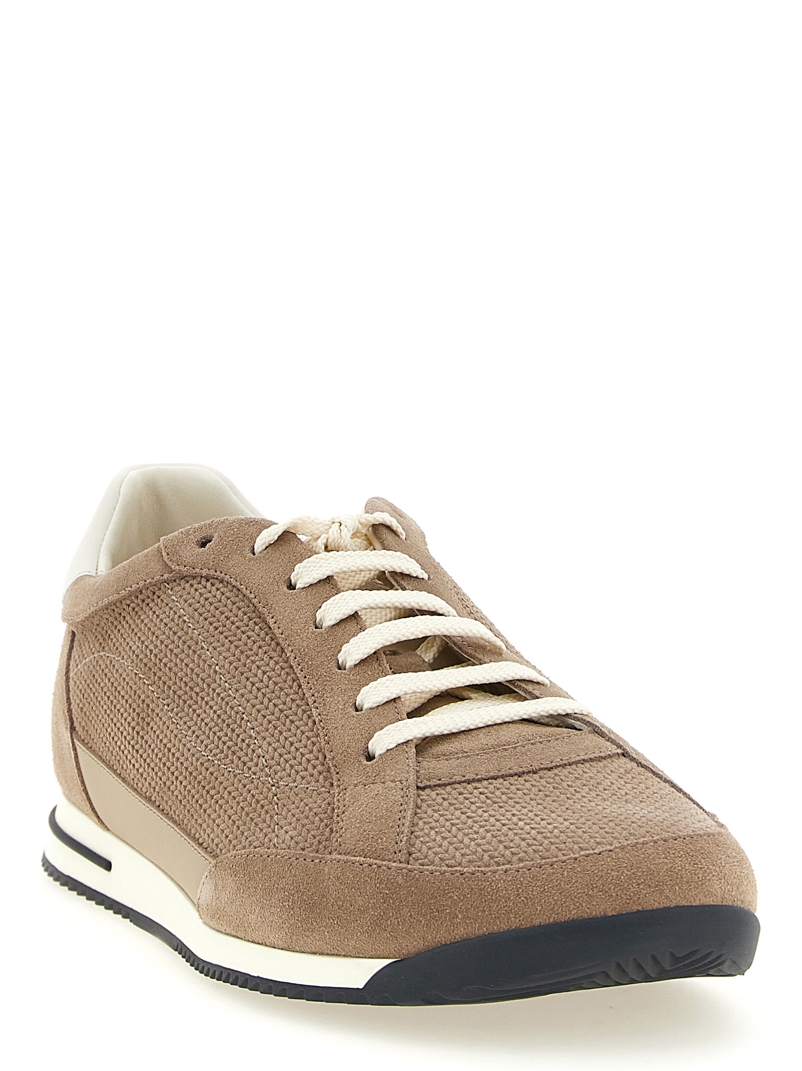 Knit-effect suede sneakers MZUQHGA348CRJ89 (Brunello Cucinelli / スニーカー ) | Brunello Cucinelli (ブルネロ・クチネリ)(1)