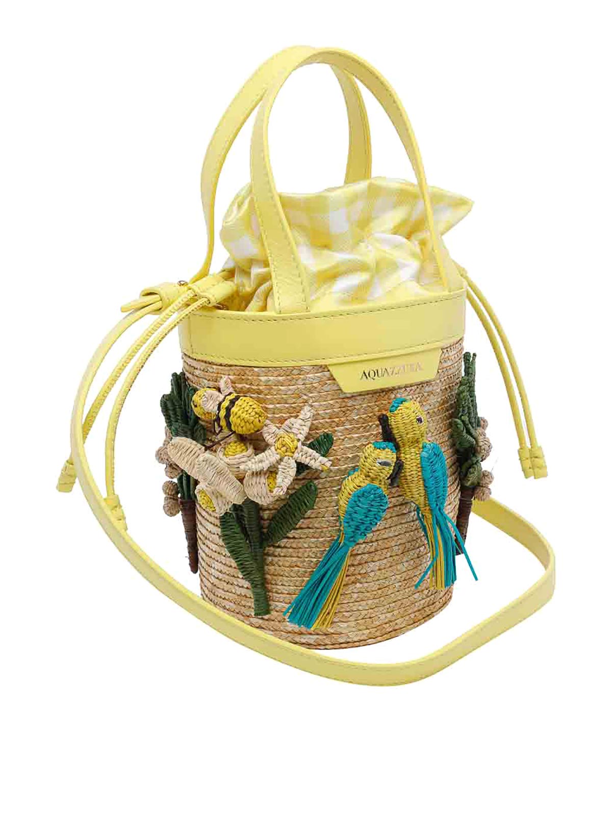 Mini Birdsong Bucket Bag BSGBCKB0RFCNDL (AQUAZZURA / ハンドバッグ・ショルダーバッグ ) | AQUAZZURA (アクアズーラ)(1)
