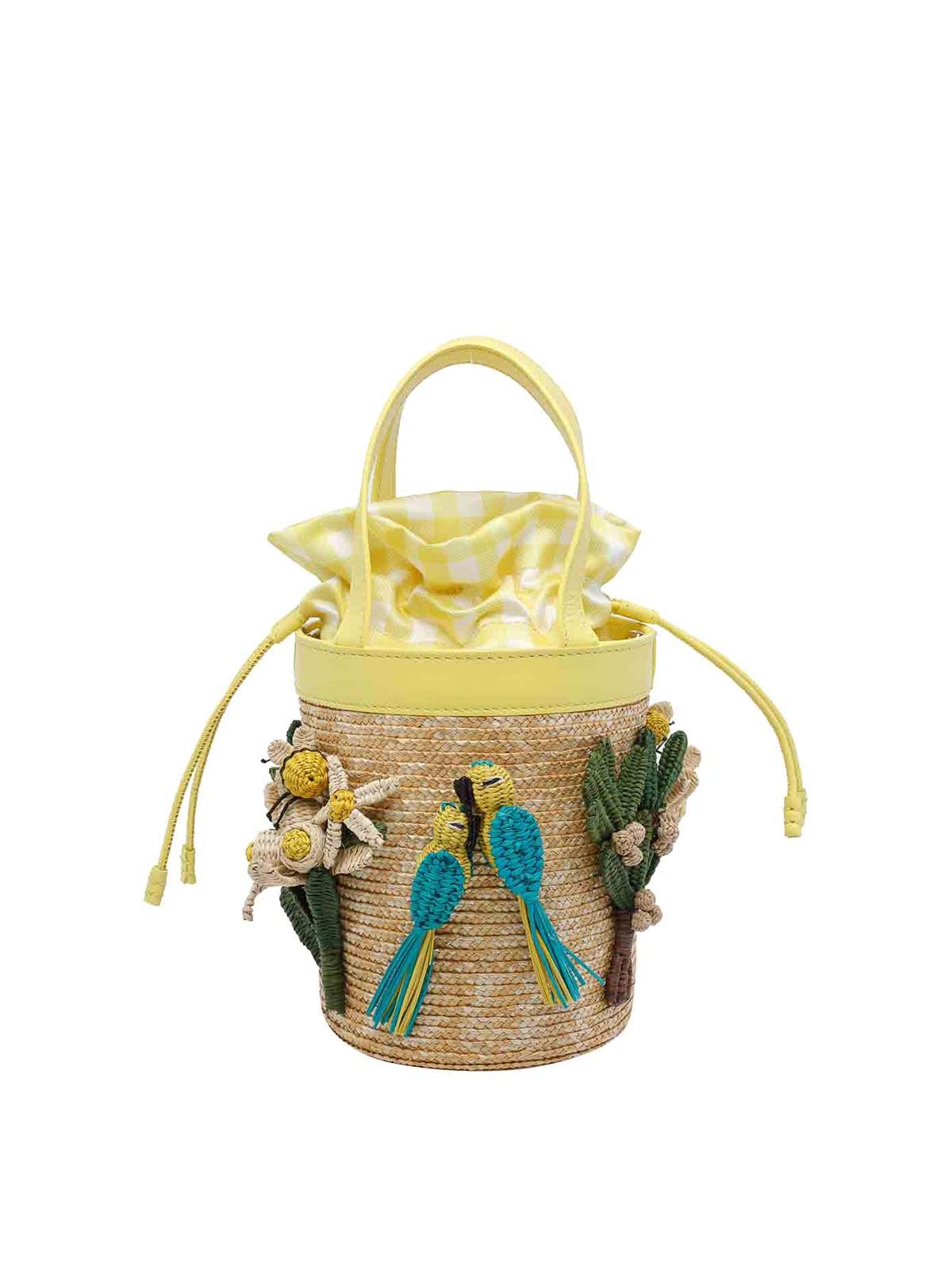 Mini Birdsong Bucket Bag BSGBCKB0RFCNDL (AQUAZZURA / ハンドバッグ・ショルダーバッグ ) | AQUAZZURA (アクアズーラ)(2)