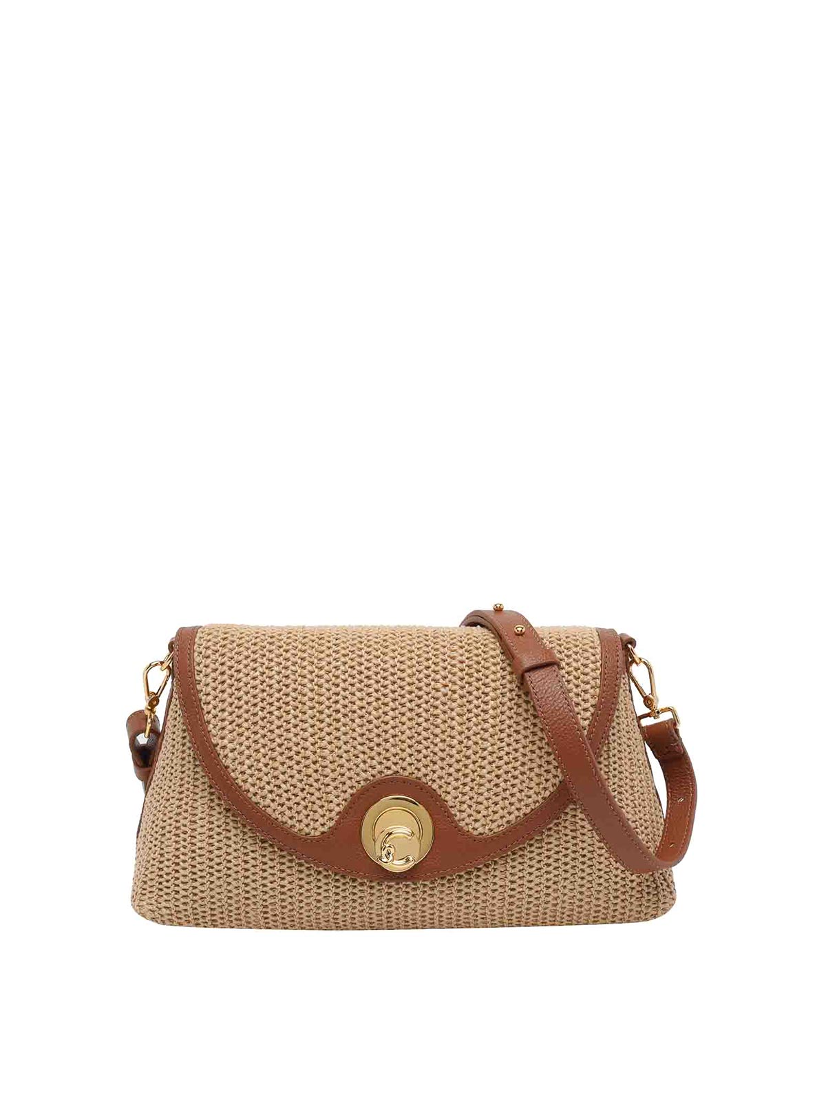 Nikila Straw Crossbody Bag E1UA0120101675 (COCCINELLE / ハンドバッグ・ショルダーバッグ ) | COCCINELLE (コチネレ)