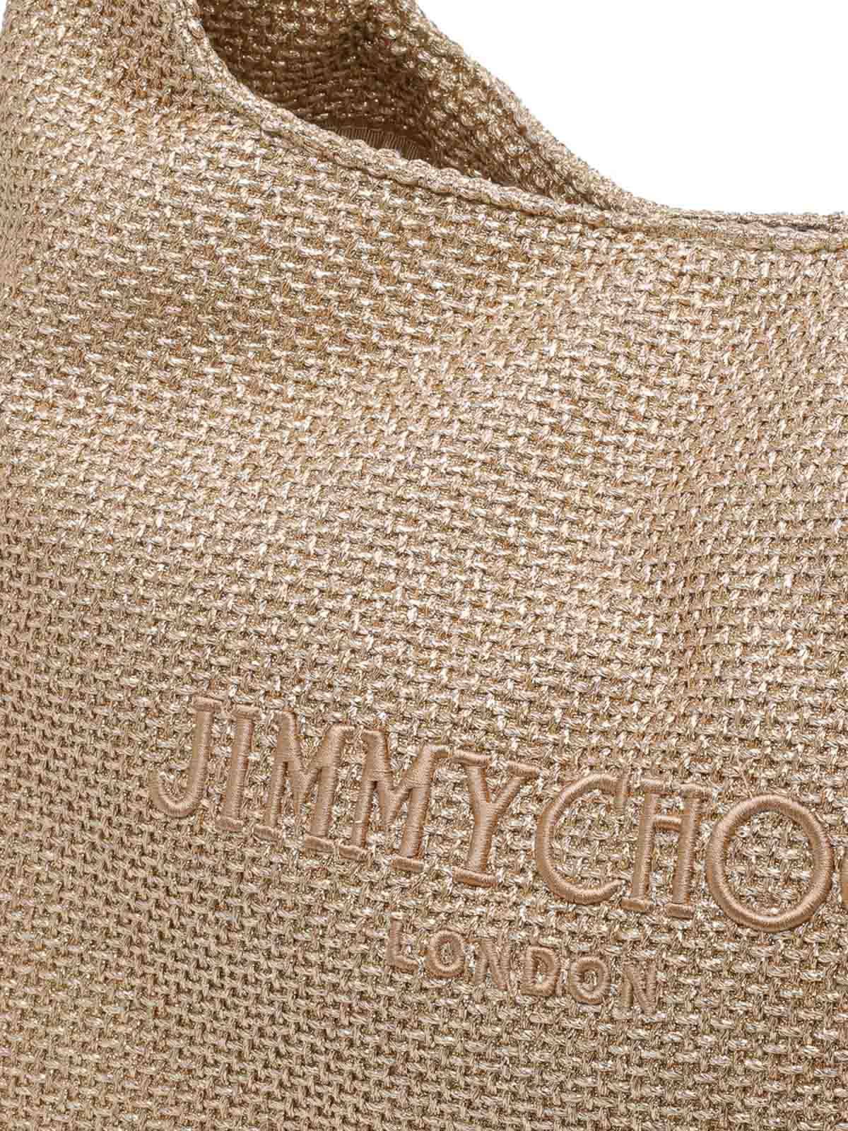 Beach Diamond Hobo Bag BEACHDMNDHOBOLTYJGOLDDARKCAPPUCCINO (JIMMY CHOO / ハンドバッグ・ショルダーバッグ ) | JIMMY CHOO (ジミー チュウ)(3)