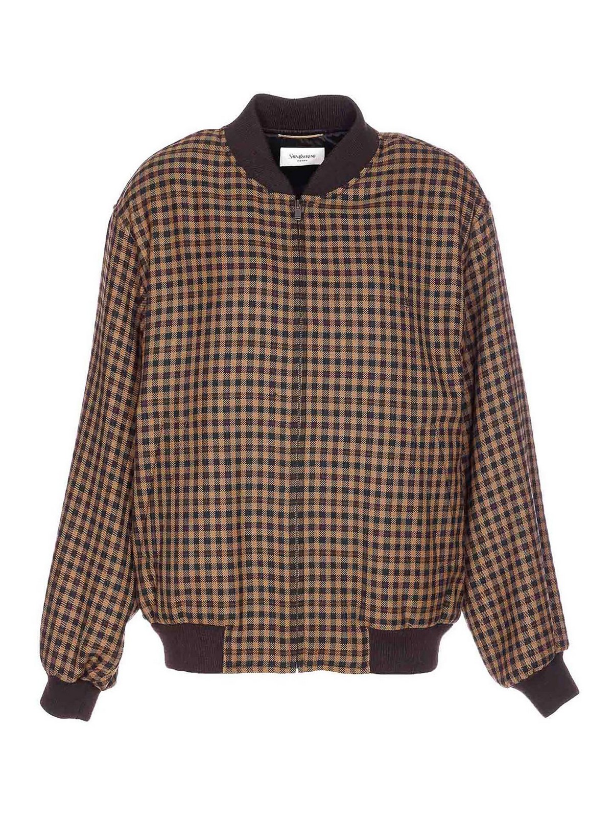 Wool Cassandre Bomber Jacket 843358Y3J122945 (Saint Laurent / カジュアルジャケット ) | Saint Laurent (サンローラン)