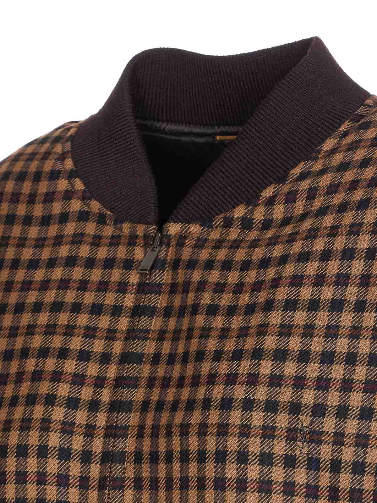 Wool Cassandre Bomber Jacket 843358Y3J122945 (Saint Laurent / カジュアルジャケット ) | Saint Laurent (サンローラン)(2)