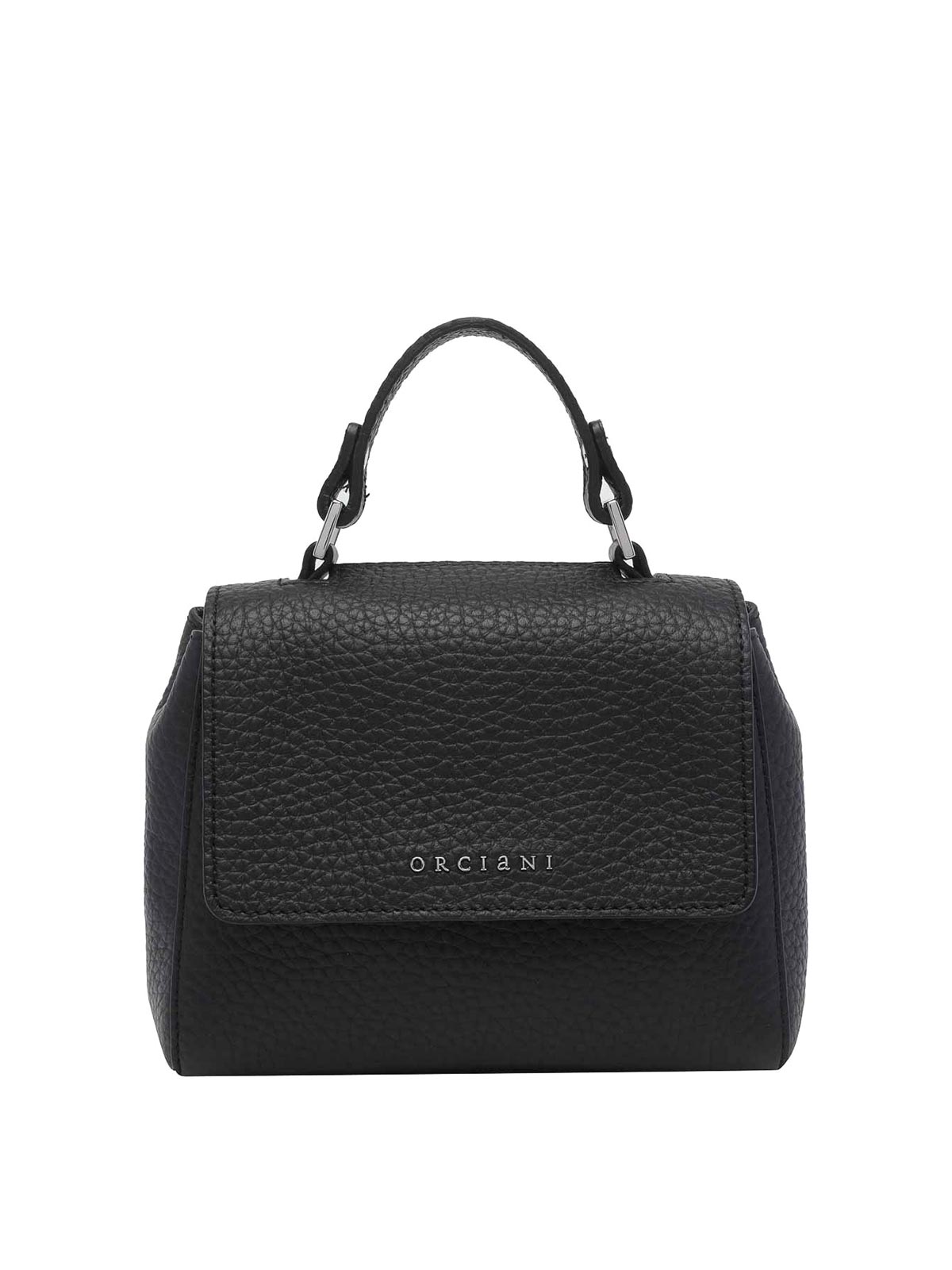 Black Xs Sveva Handbag B02019SOFNERO (ORCIANI / ハンドバッグ・ショルダーバッグ ) | ORCIANI (オルチアーニ)