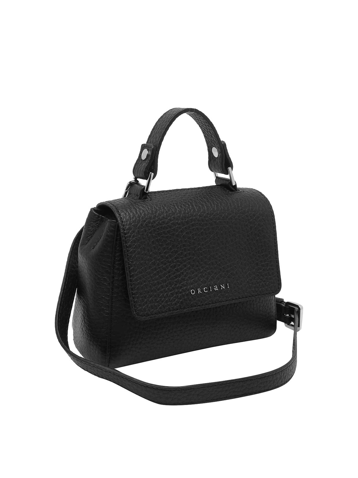 Black Xs Sveva Handbag B02019SOFNERO (ORCIANI / ハンドバッグ・ショルダーバッグ ) | ORCIANI (オルチアーニ)(1)