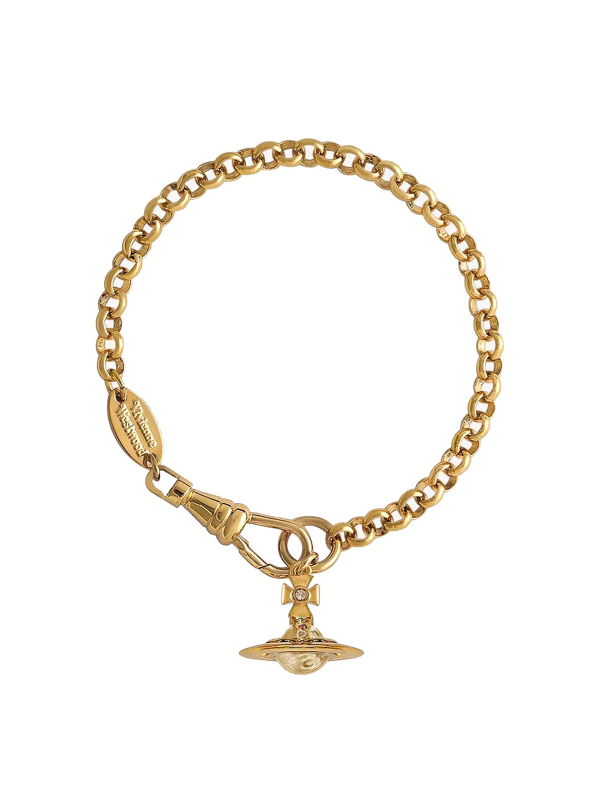 Gold New Petite Orb Bracelet 6102005702R001 (Vivienne Westwood / ブレスレット ) | Vivienne Westwood (ヴィヴィアン・ウェストウッド)