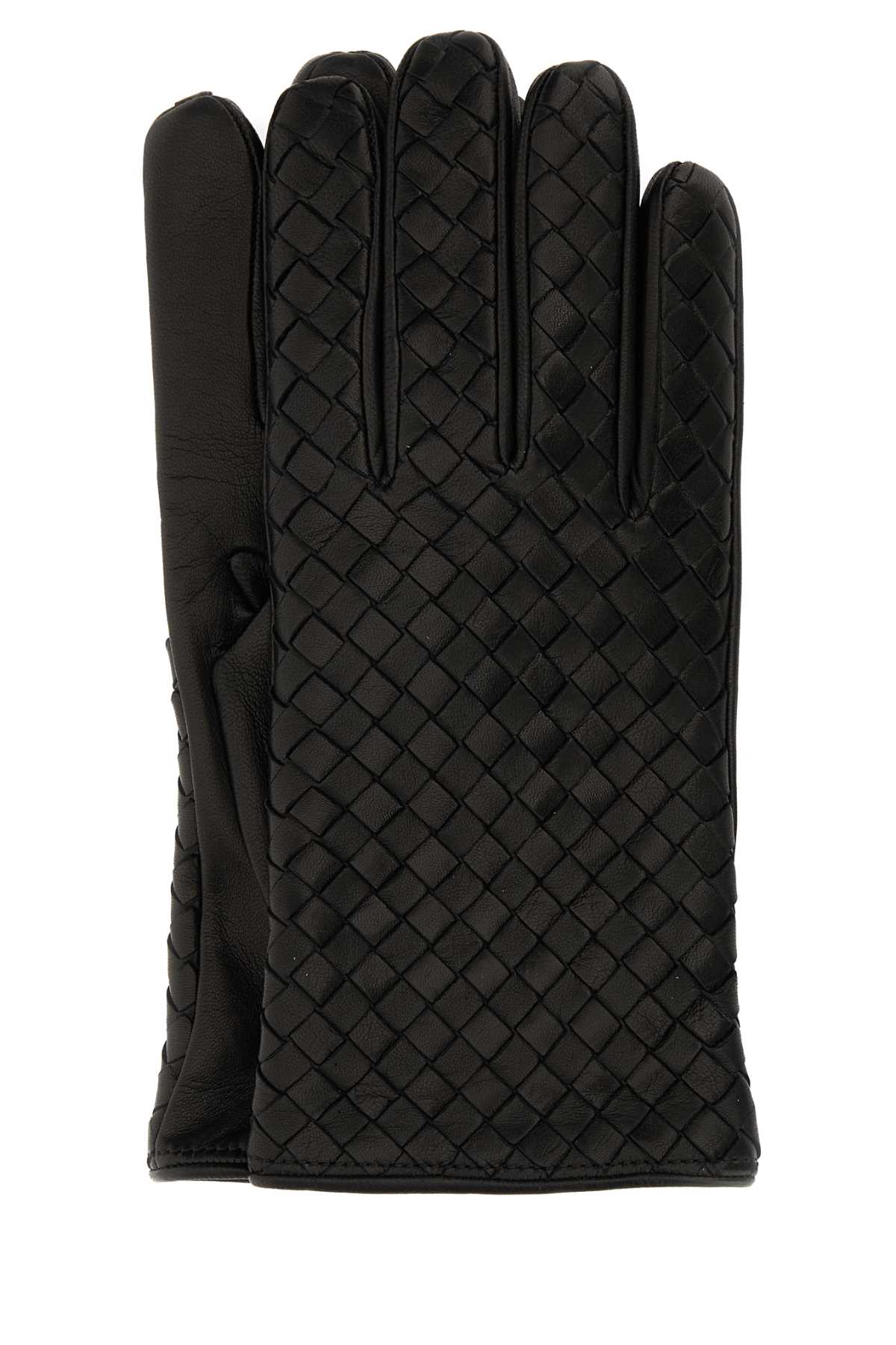 Black nappa leather gloves 687260V01711000 (Bottega Veneta / グローブ ) | Bottega Veneta (ボッテガ・ヴェネタ)
