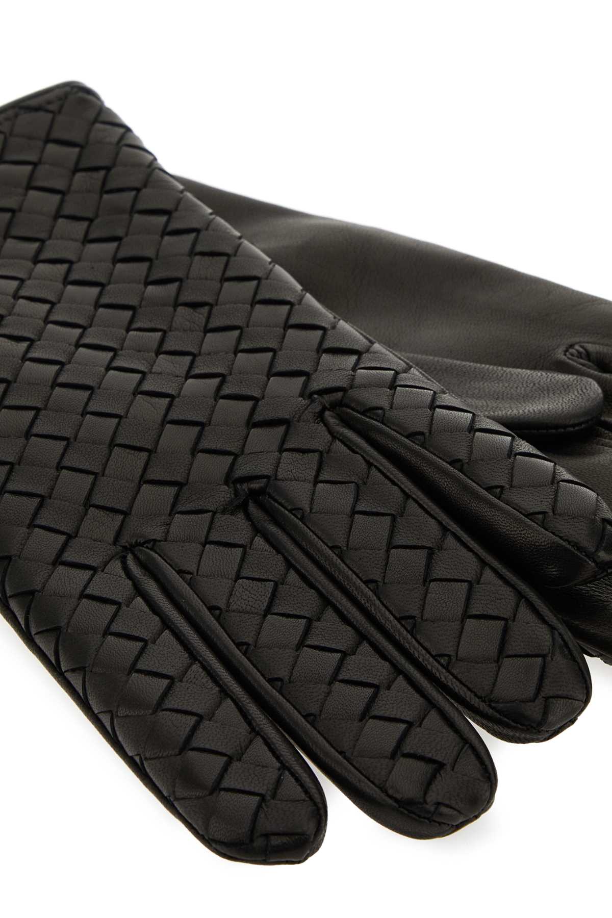 Black nappa leather gloves 687260V01711000 (Bottega Veneta / グローブ ) | Bottega Veneta (ボッテガ・ヴェネタ)(1)