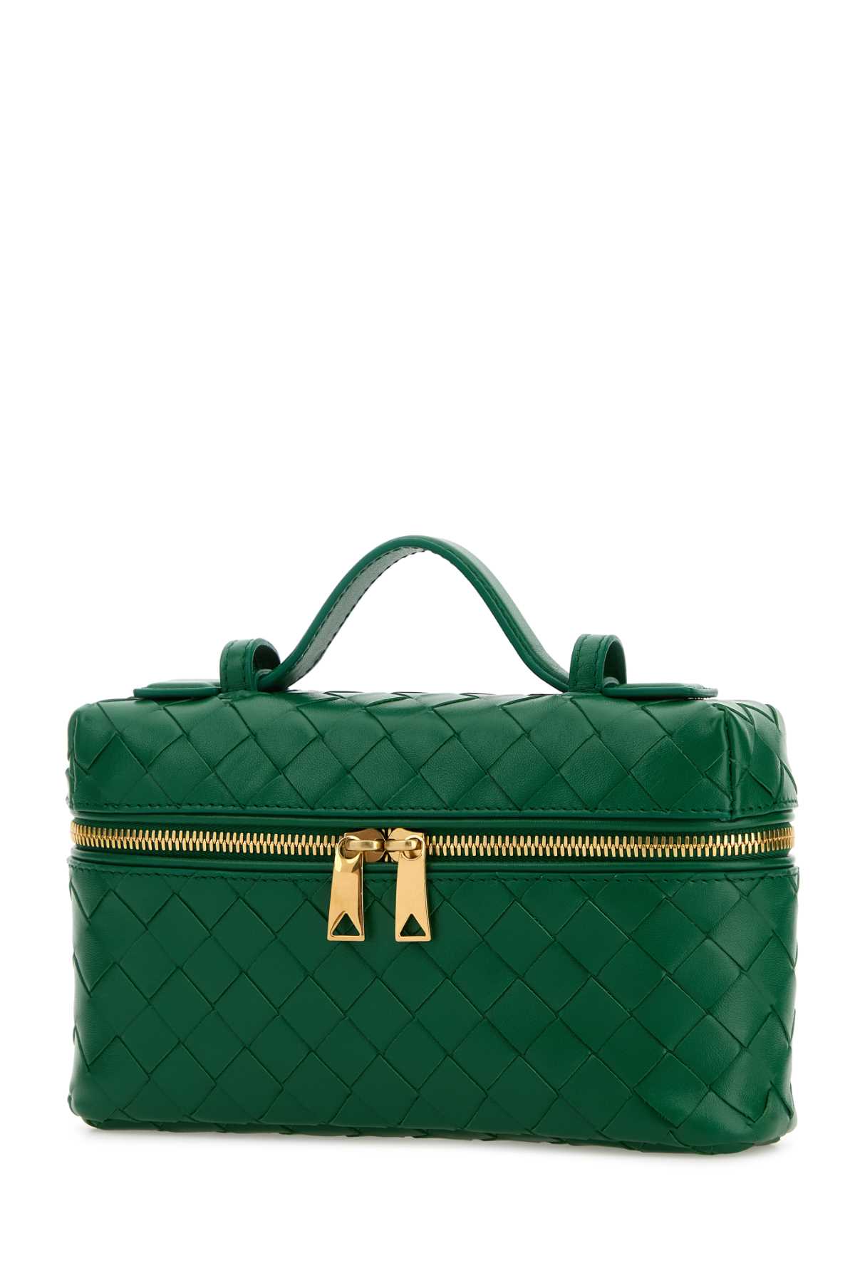 Green leather mini Bang Bang handbag 789109V3IV13197 (Bottega Veneta / ハンドバッグ・ショルダーバッグ ) | Bottega Veneta (ボッテガ・ヴェネタ)(1)