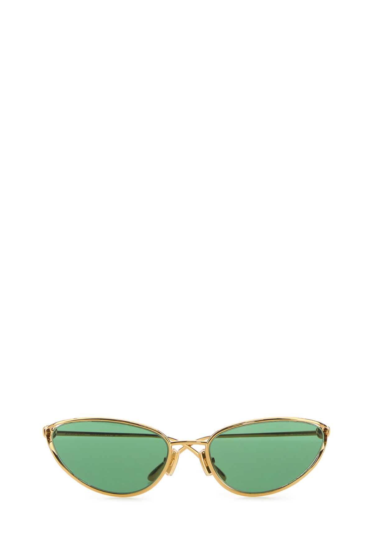 Gold metal sunglasses 799386V44508045 (Bottega Veneta / サングラス・アイウェア ) | Bottega Veneta (ボッテガ・ヴェネタ)(1)