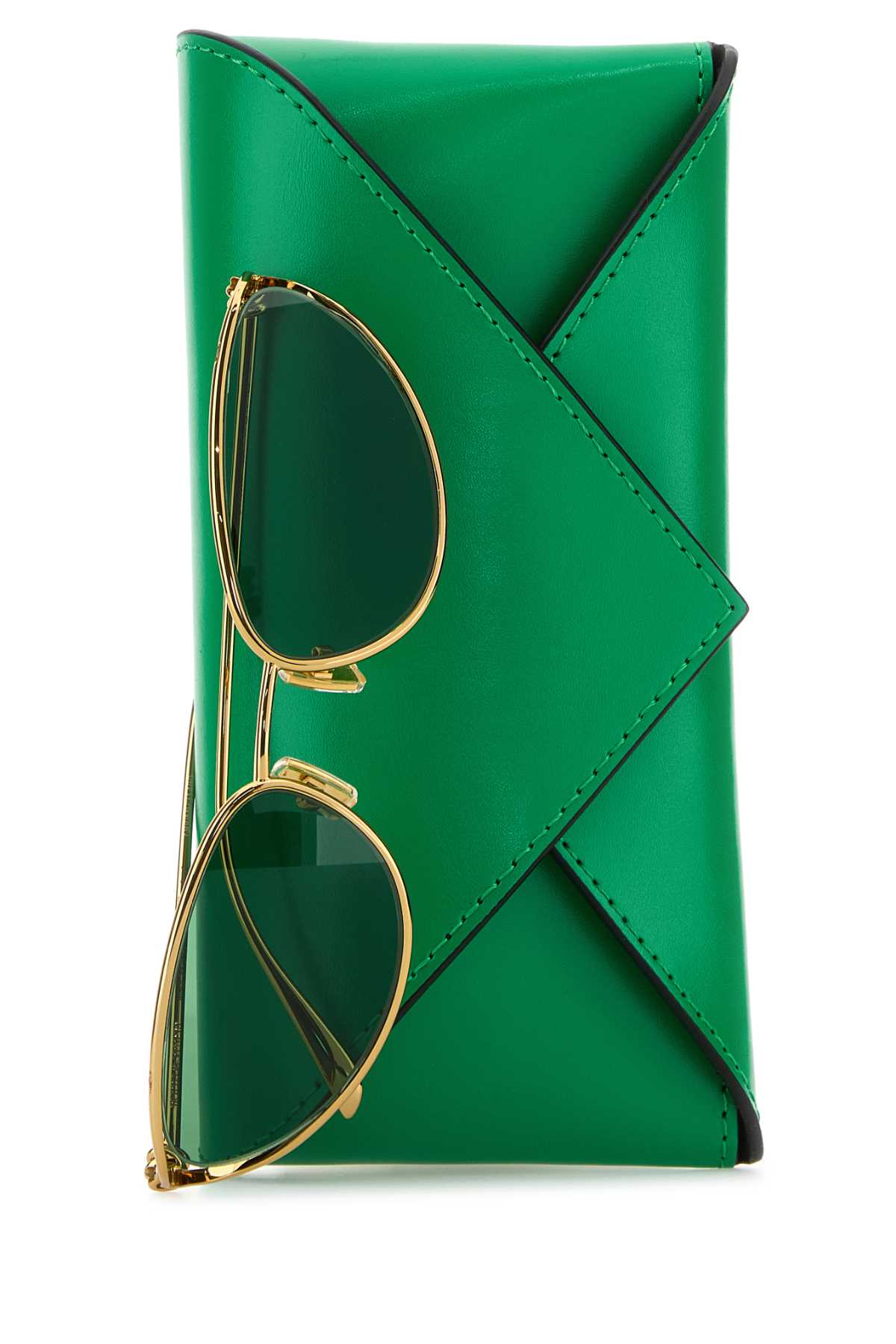 Gold metal sunglasses 799386V44508045 (Bottega Veneta / サングラス・アイウェア ) | Bottega Veneta (ボッテガ・ヴェネタ)(2)