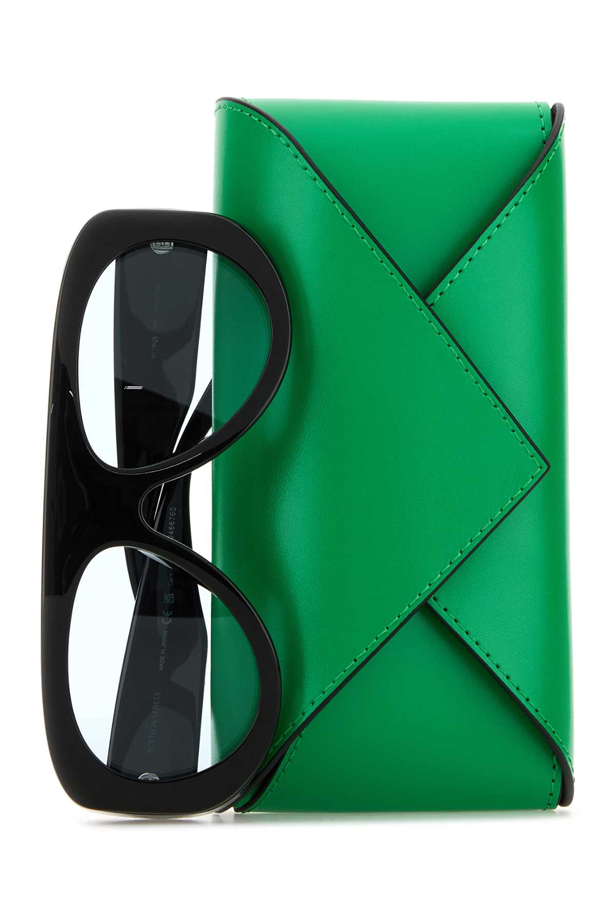Black acetate Osservatorio sunglasses 821497VBL801100 (Bottega Veneta / サングラス・アイウェア ) | Bottega Veneta (ボッテガ・ヴェネタ)(2)