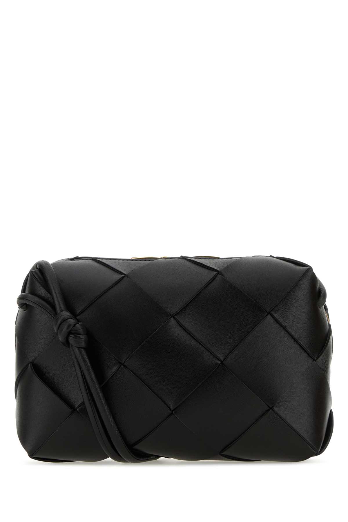 Black nappa leather mini Cassette crossbody bag 709417VCQC28425 (Bottega Veneta / ハンドバッグ・ショルダーバッグ ) | Bottega Veneta (ボッテガ・ヴェネタ)