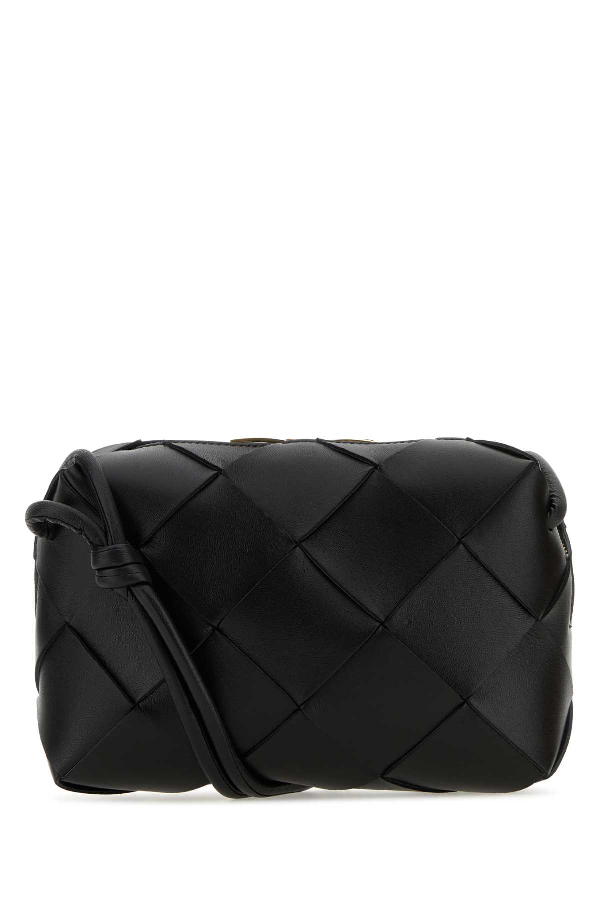 Black nappa leather mini Cassette crossbody bag 709417VCQC28425 (Bottega Veneta / ハンドバッグ・ショルダーバッグ ) | Bottega Veneta (ボッテガ・ヴェネタ)(2)