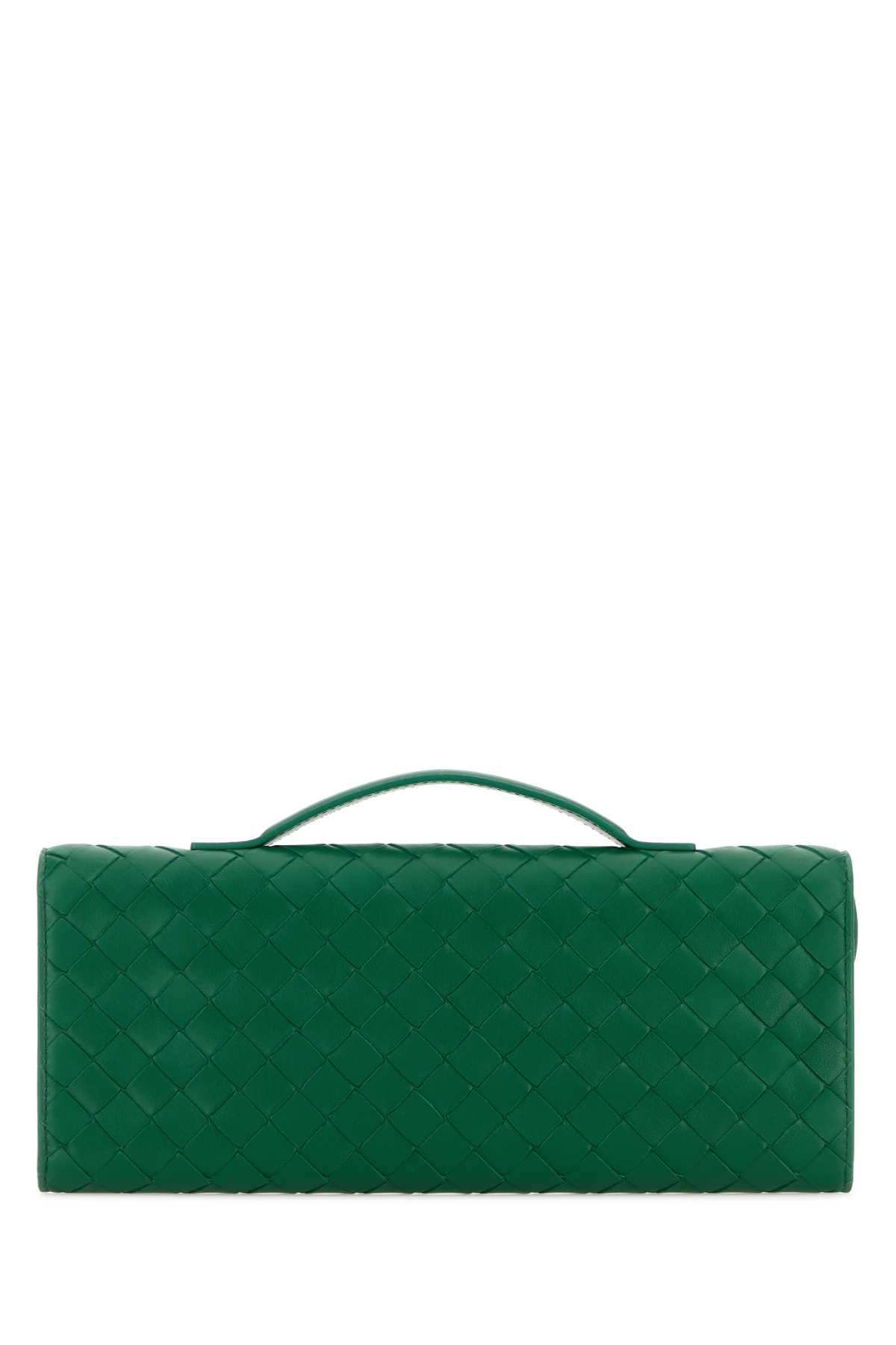 Green leather Andiamo handbag 741511VCPP33195 (Bottega Veneta / クラッチバッグ・ポーチ ) | Bottega Veneta (ボッテガ・ヴェネタ)(2)