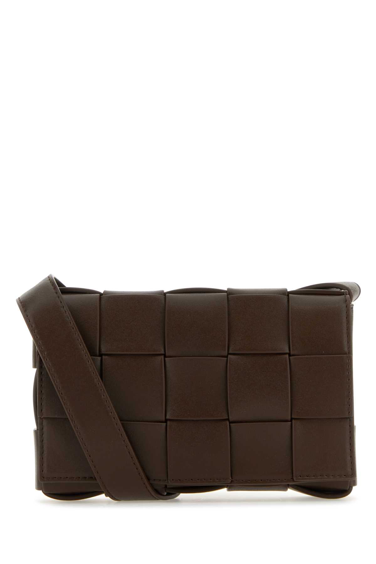 Chocolate leather small Cassette crossbody bag 739351V29E02026 (Bottega Veneta / ハンドバッグ・ショルダーバッグ ) | Bottega Veneta (ボッテガ・ヴェネタ)