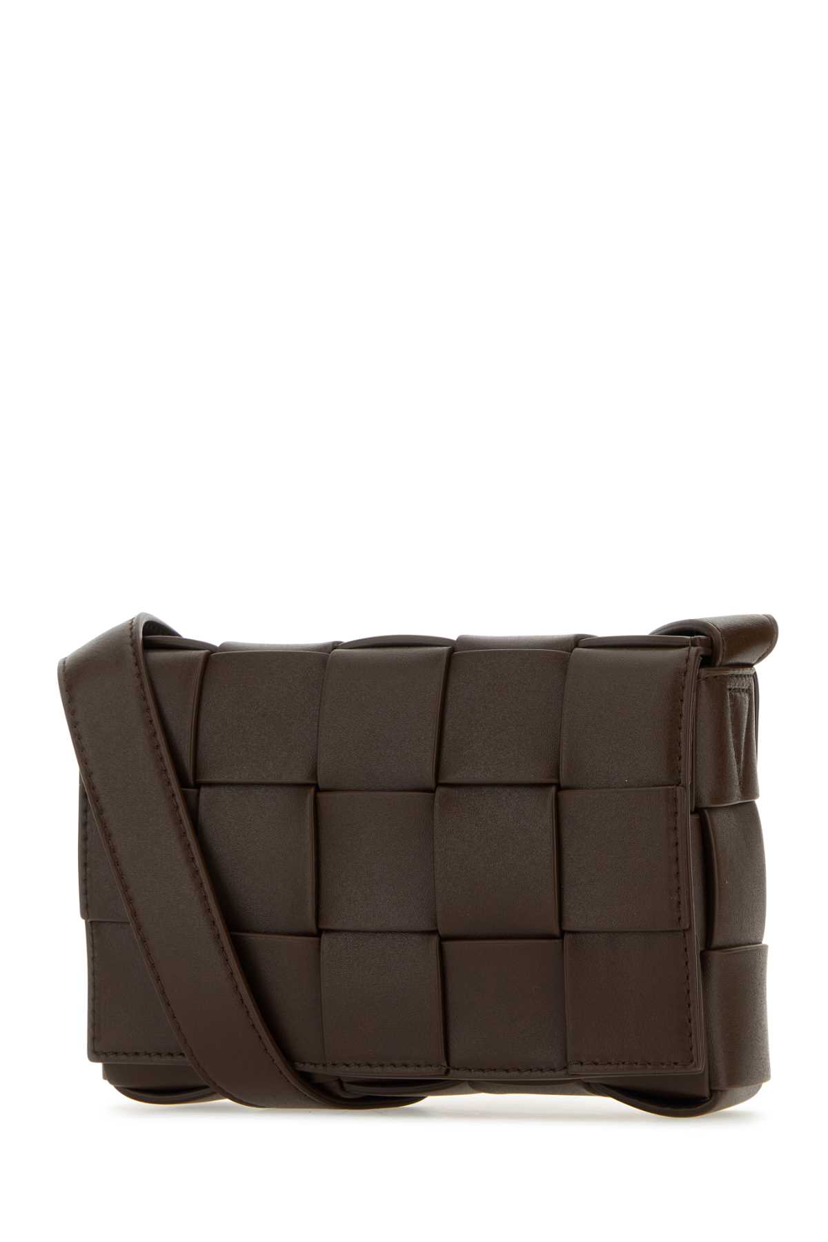 Chocolate leather small Cassette crossbody bag 739351V29E02026 (Bottega Veneta / ハンドバッグ・ショルダーバッグ ) | Bottega Veneta (ボッテガ・ヴェネタ)(1)
