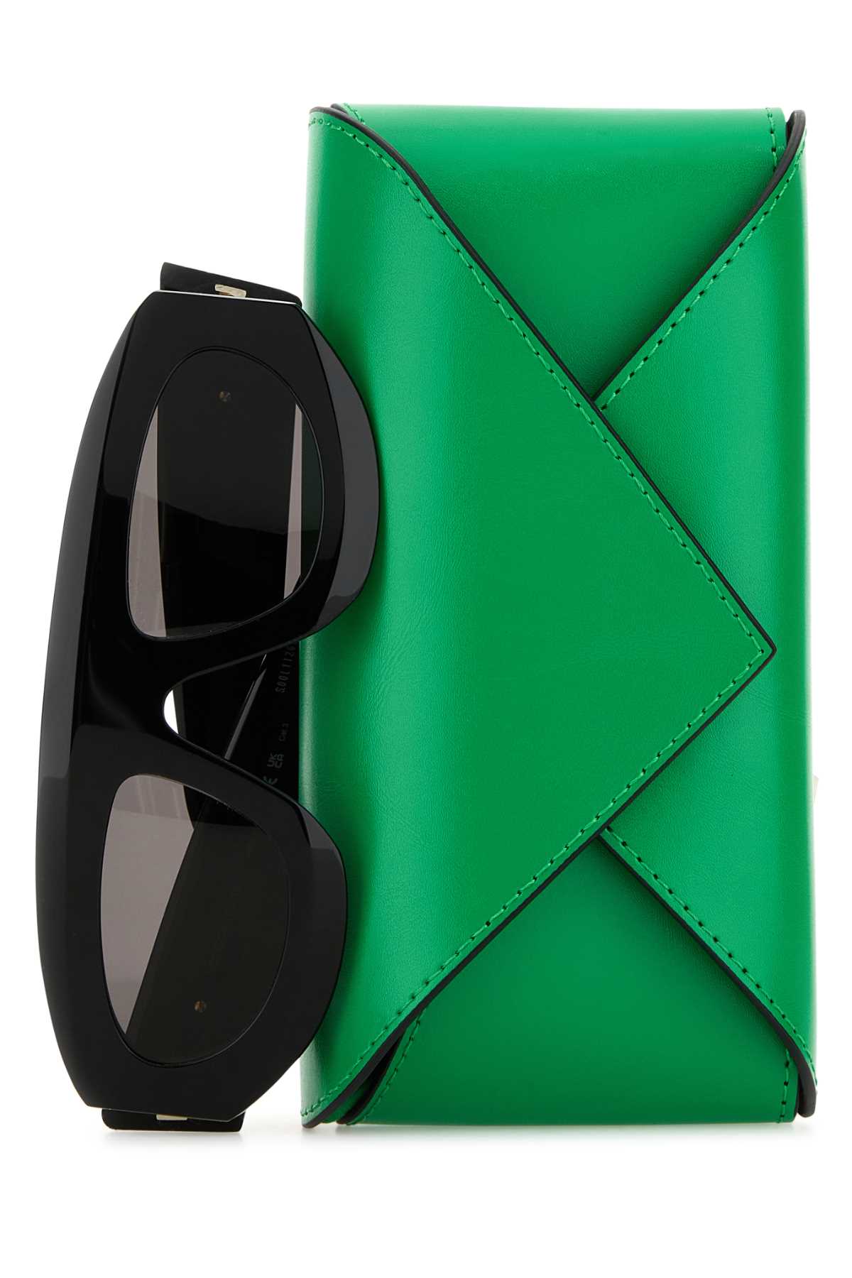 Black acetate Ultrathin sunglasses 821510V2Q301049 (Bottega Veneta / サングラス・アイウェア ) | Bottega Veneta (ボッテガ・ヴェネタ)(2)
