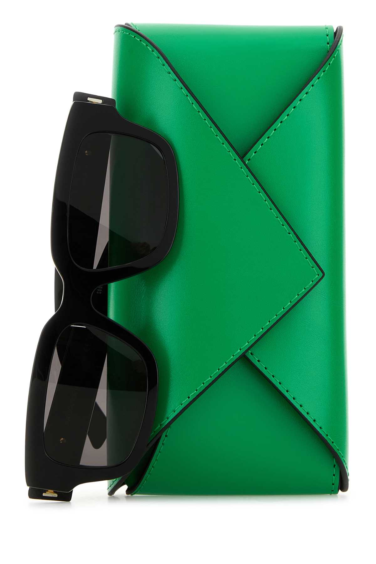 Black acetate Ultrathin sunglasses 821514V2Q301049 (Bottega Veneta / サングラス・アイウェア ) | Bottega Veneta (ボッテガ・ヴェネタ)(2)