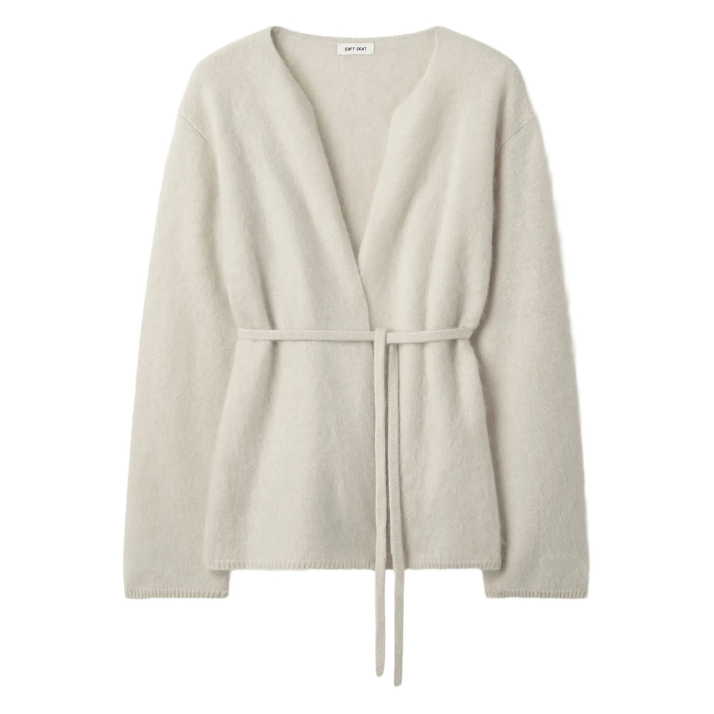 Sweater Soft Goat SF24077CHALK (SOFT GOAT / ニット・セーター・カーディガン ) | SOFT GOAT (ソフトゴート)