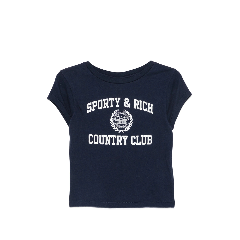 T-shirt Sporty & Rich TO11176218BLDNAVY (Sporty & Rich / Tシャツ・カットソー ) | Sporty & Rich (スポーティアンドリッチ)