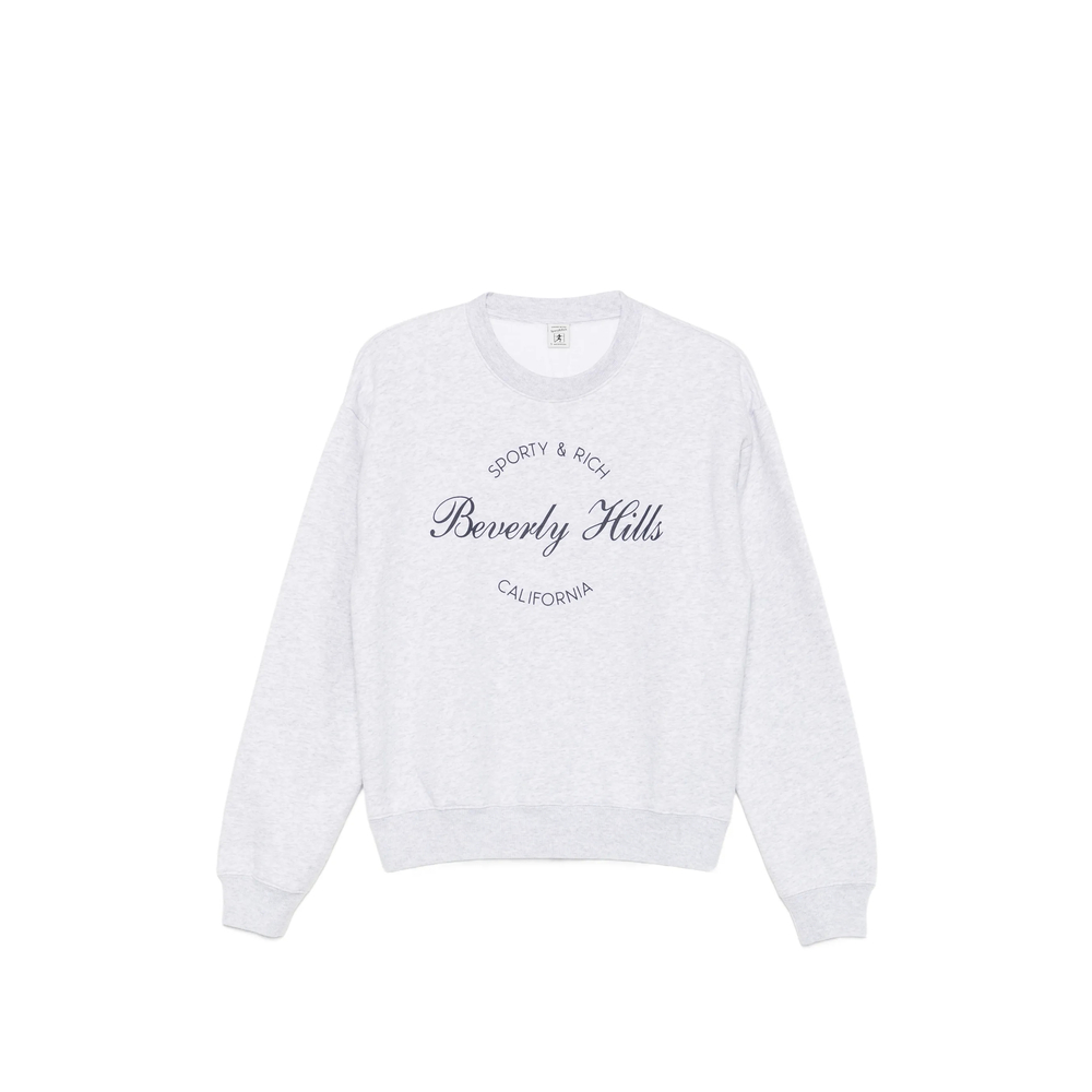 Sweater Sporty & Rich ST09876257GYHGREY (Sporty & Rich / スウェット・フーディー ) | Sporty & Rich (スポーティアンドリッチ)