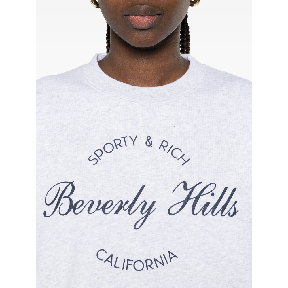 Sweater Sporty & Rich ST09876257GYHGREY (Sporty & Rich / スウェット・フーディー ) | Sporty & Rich (スポーティアンドリッチ)(2)