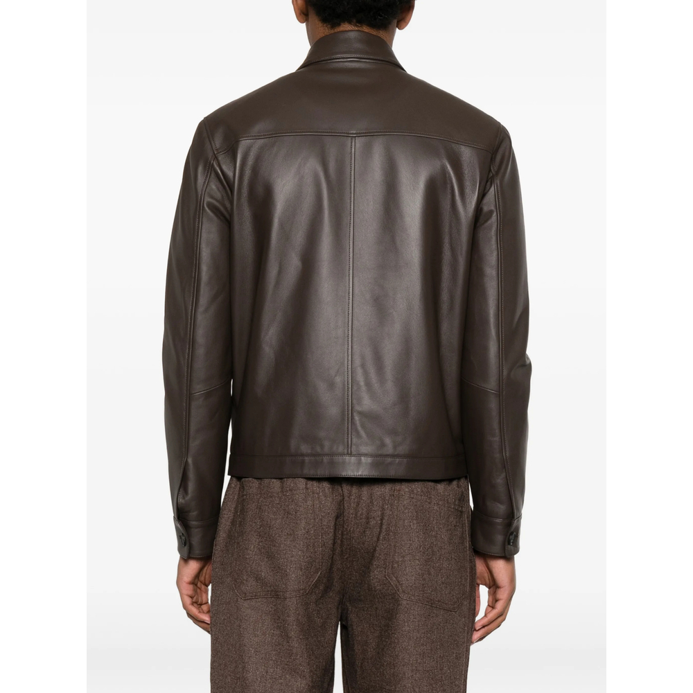 Leather Outerwear Tagliatore CHI2602FOCHBROWN (TAGLIATORE / レザー&ファージャケット・コート ) | TAGLIATORE (タリアトーレ)(1)