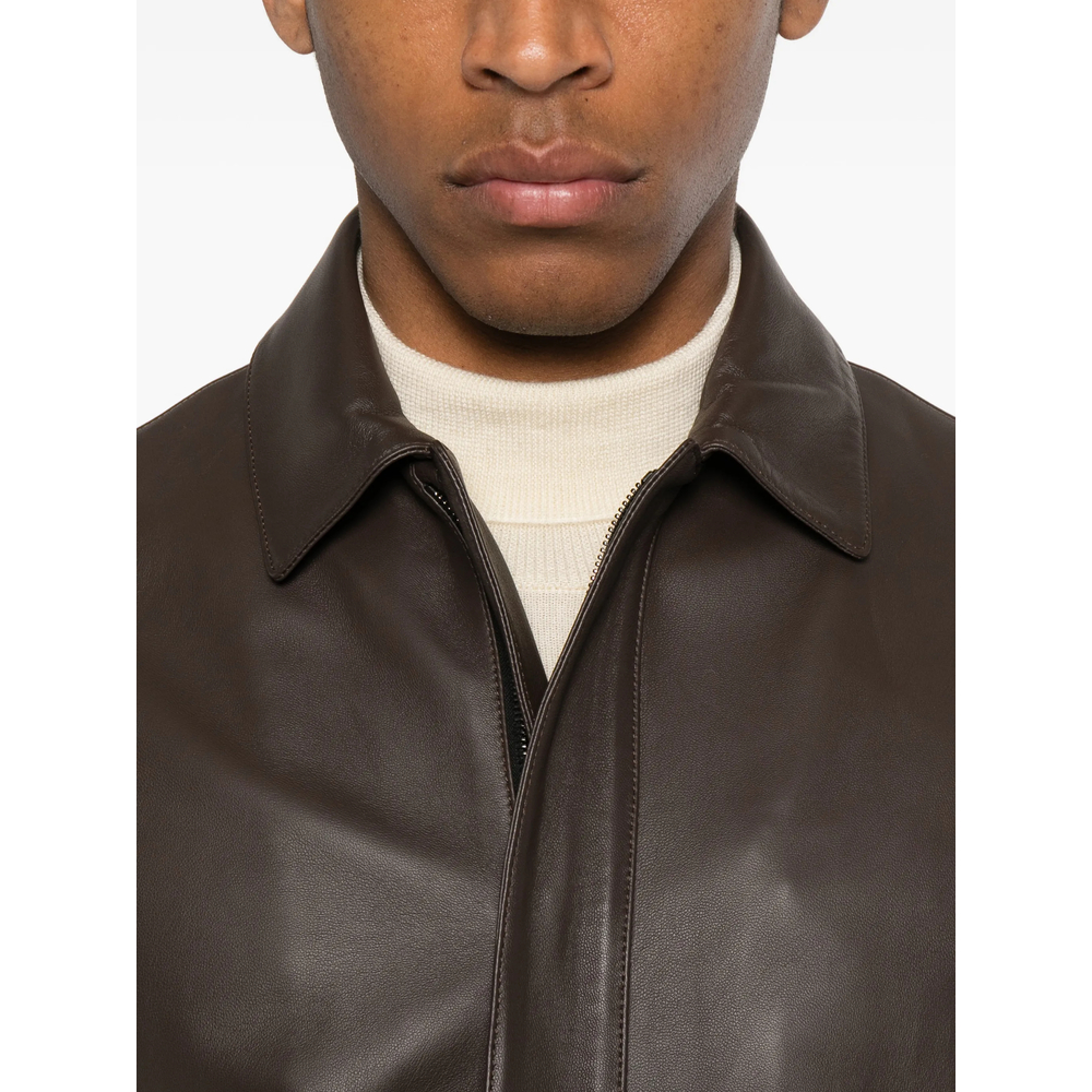 Leather Outerwear Tagliatore CHI2602FOCHBROWN (TAGLIATORE / レザー&ファージャケット・コート ) | TAGLIATORE (タリアトーレ)(4)