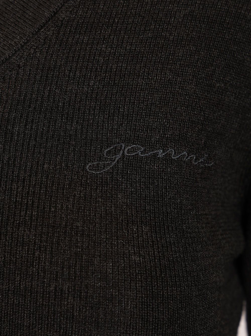 Mini Ribbed Merino Cardigan K2474252 (GANNI / ニット・セーター・カーディガン ) | GANNI (ガニー)(3)