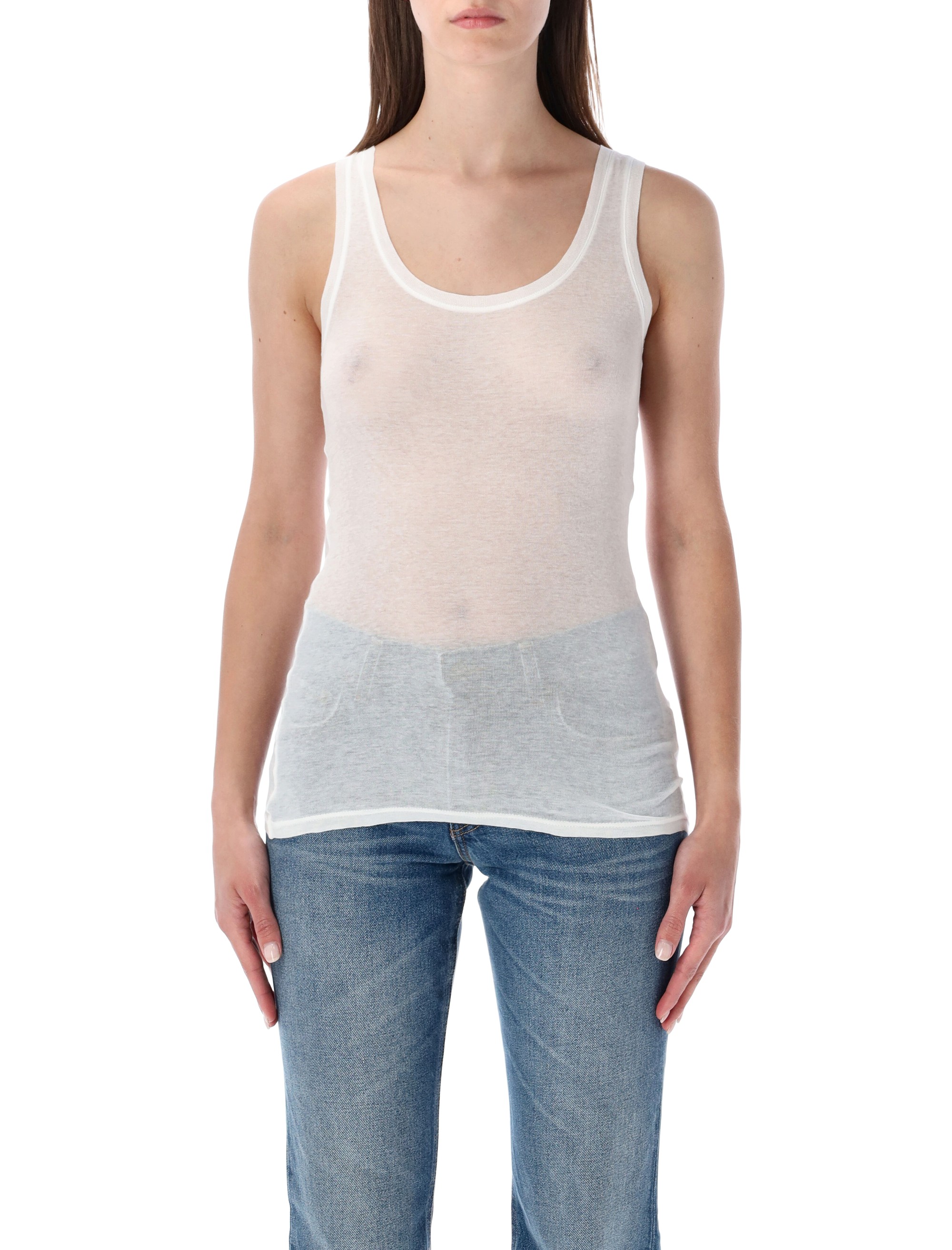 American Vintage Top White MAS00EBLANC (American Vintage / タンクトップ・キャミソール ) | American Vintage (アメリカンヴィンテージ)