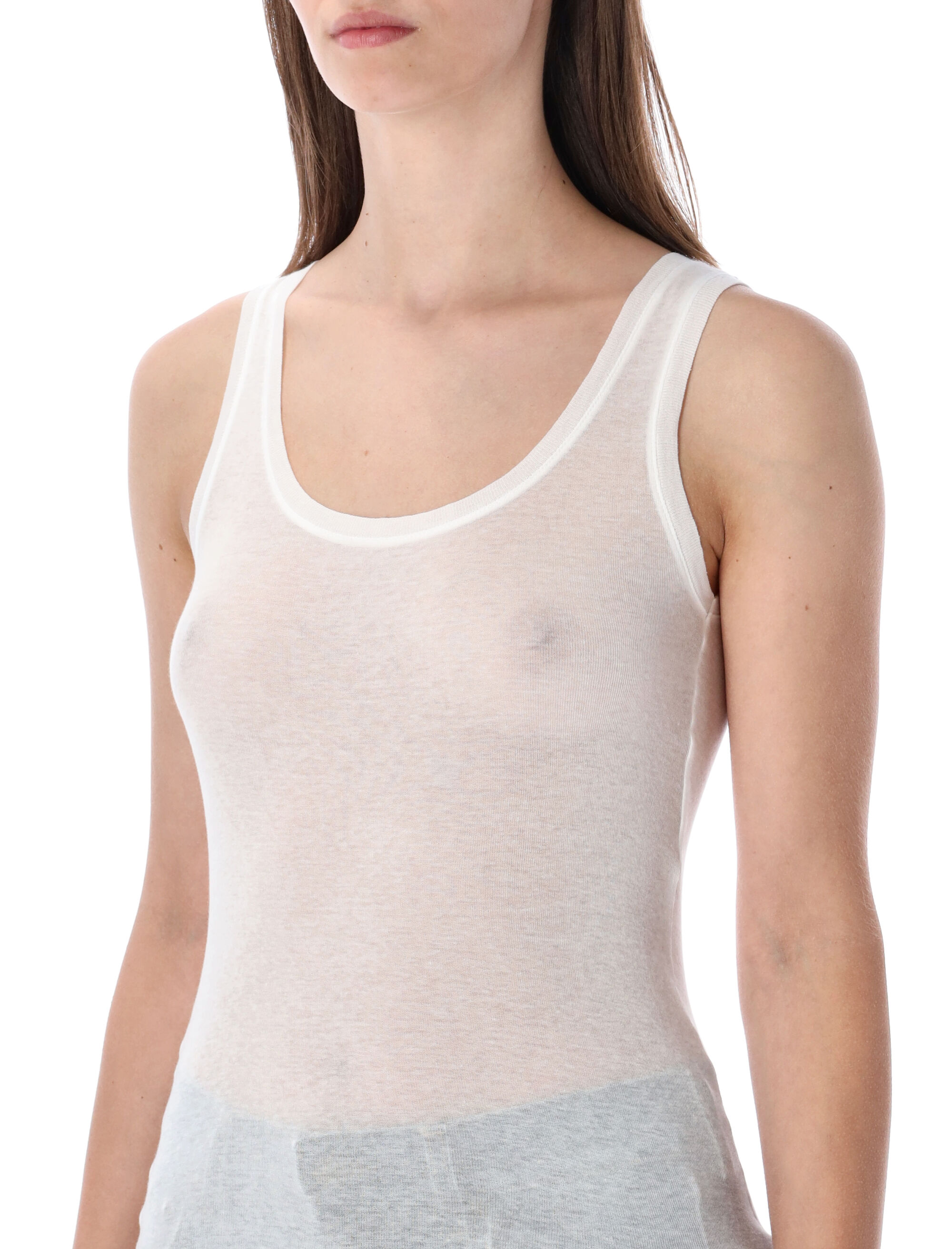 American Vintage Top White MAS00EBLANC (American Vintage / タンクトップ・キャミソール ) | American Vintage (アメリカンヴィンテージ)(2)
