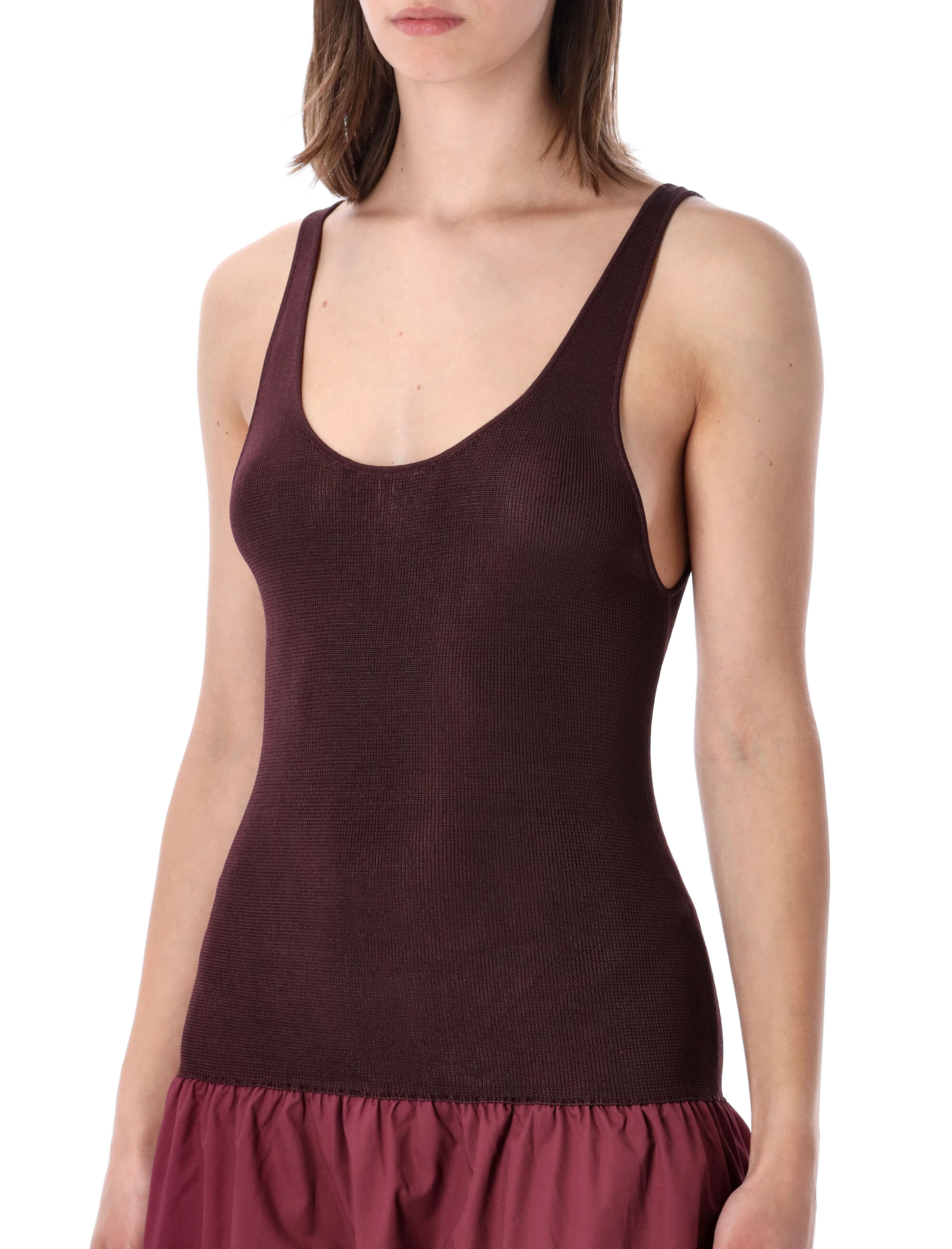 THE FRANKIE SHOP Dresses Purple MDFS21850711BURGUNDY (The Frankie Shop / ワンピース・ドレス・オールインワン ) | The Frankie Shop (ザ フランキー ショップ)(2)