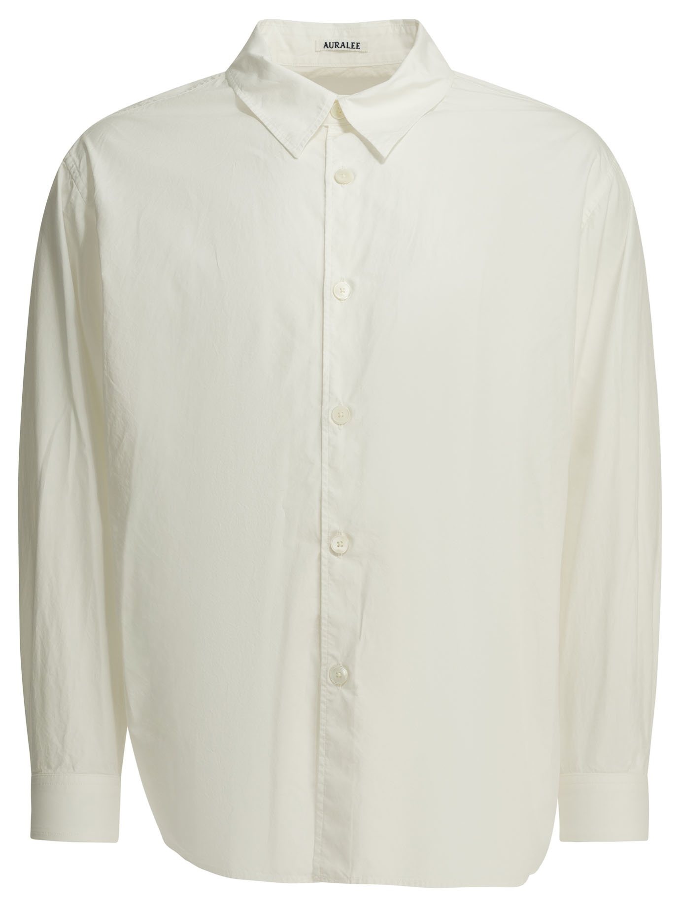 "Finx" Casual shirt A26SS01SWWHITE (AURALEE / シャツ・ブラウス ) | AURALEE (オーラリー)