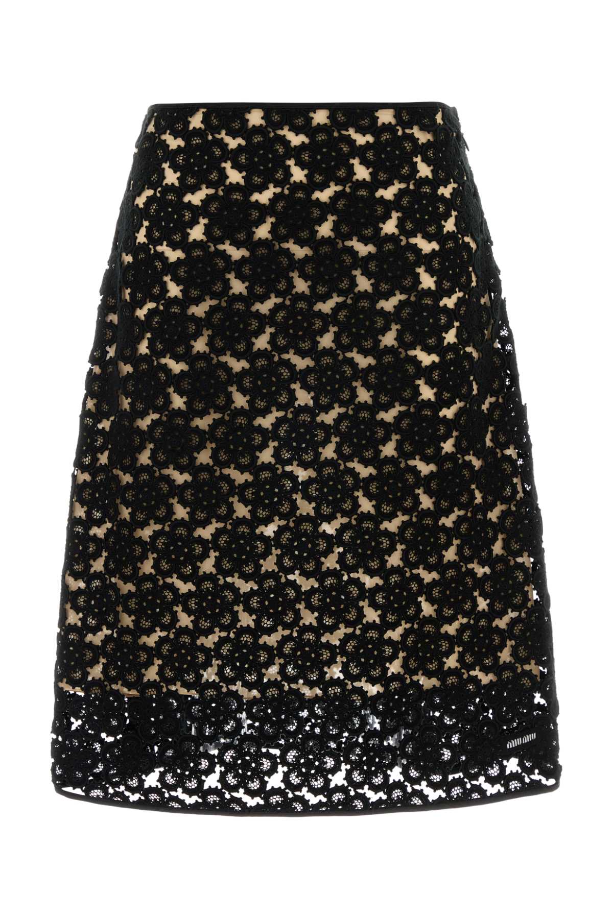Black lace skirt MG2683SOOO19SLF0002 (MIU MIU / スカート ) | MIU MIU (ミュウミュウ)