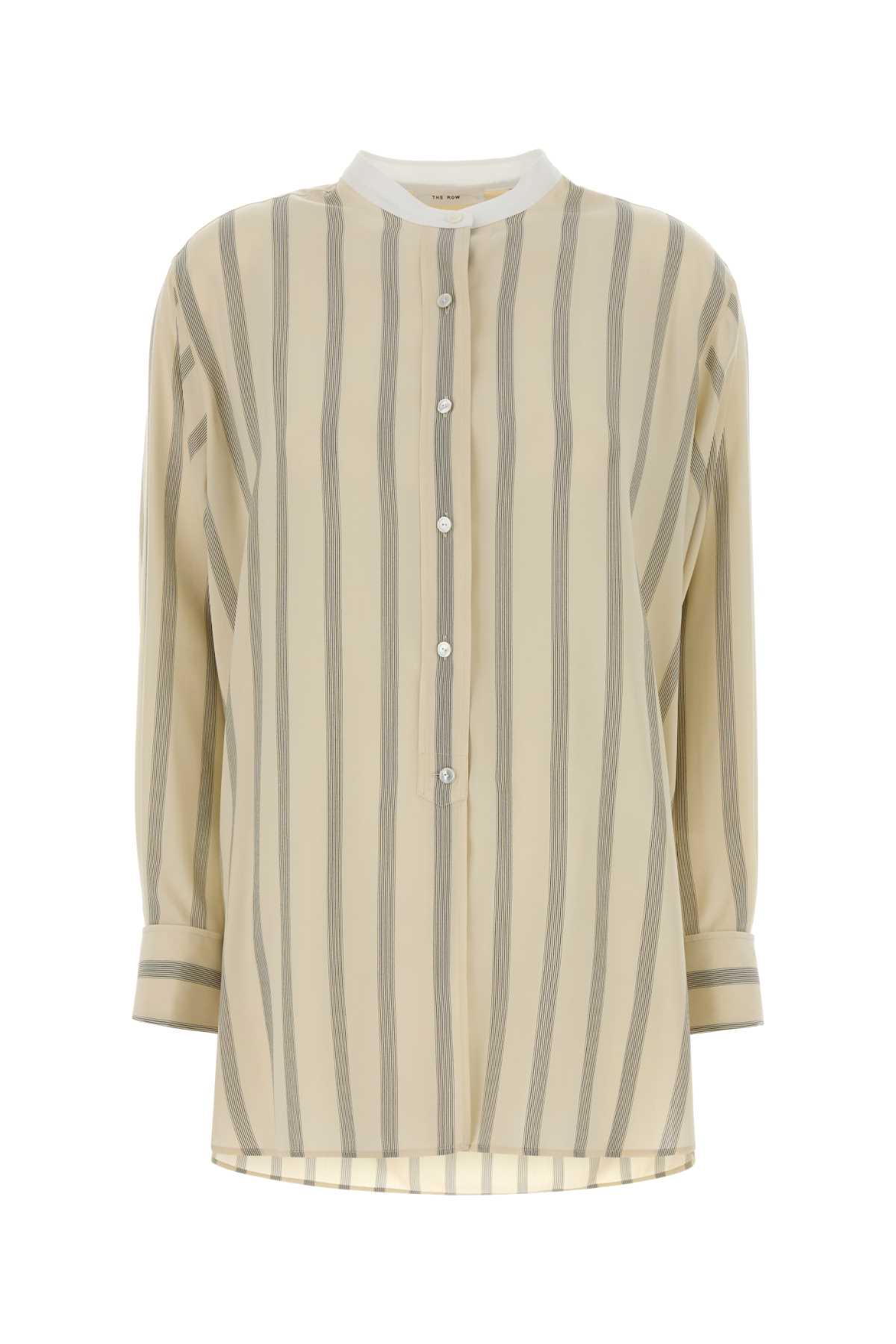 Embroidered silk Falco shirt 10797W4349WAK (The Row / シャツ・ブラウス ) | The Row (ザ・ロウ)