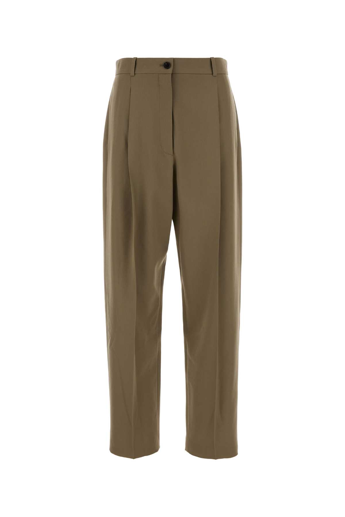 Army green wool Gianni pant 10813W4319AYB (The Row / パンツ ) | The Row (ザ・ロウ)