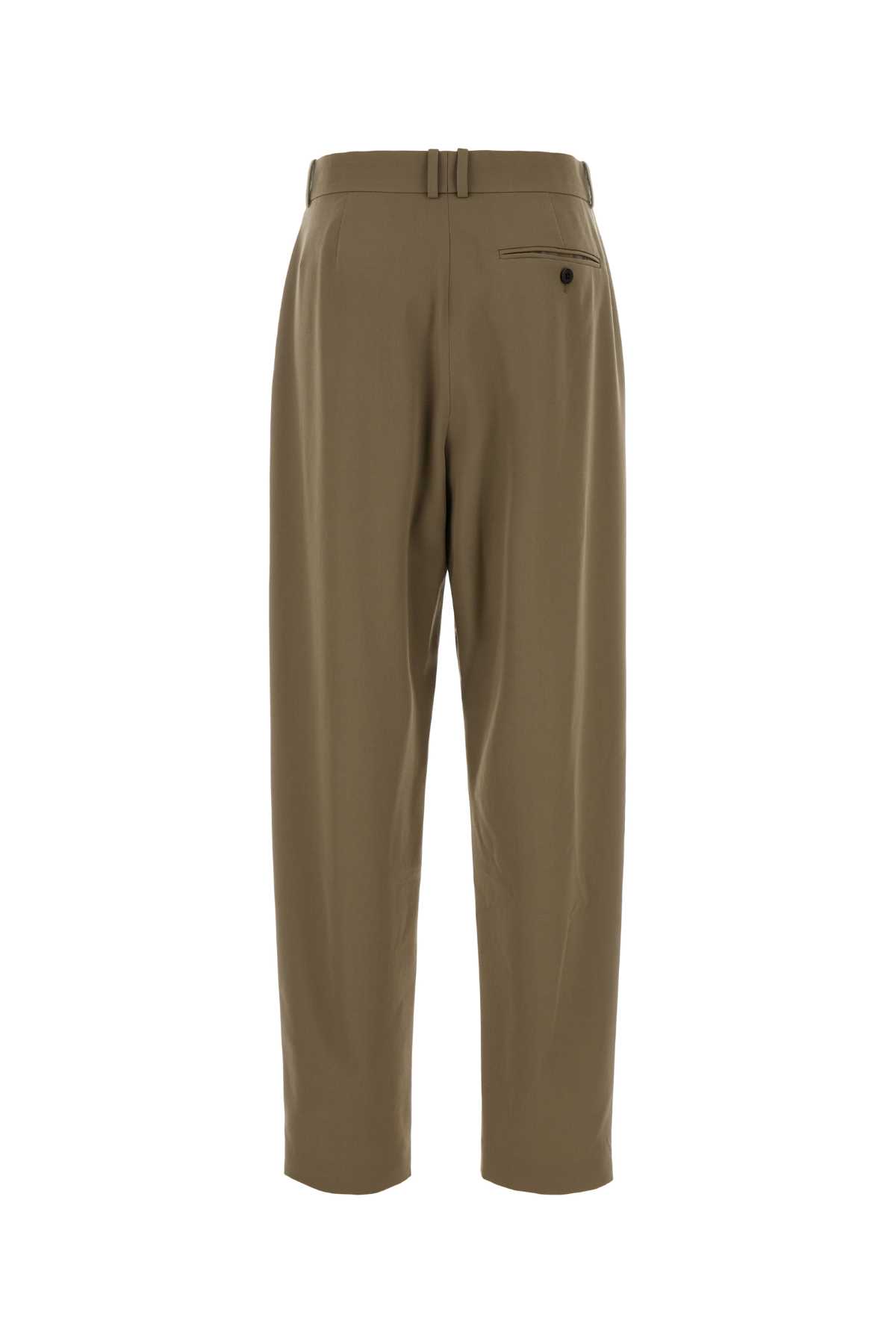 Army green wool Gianni pant 10813W4319AYB (The Row / パンツ ) | The Row (ザ・ロウ)(1)